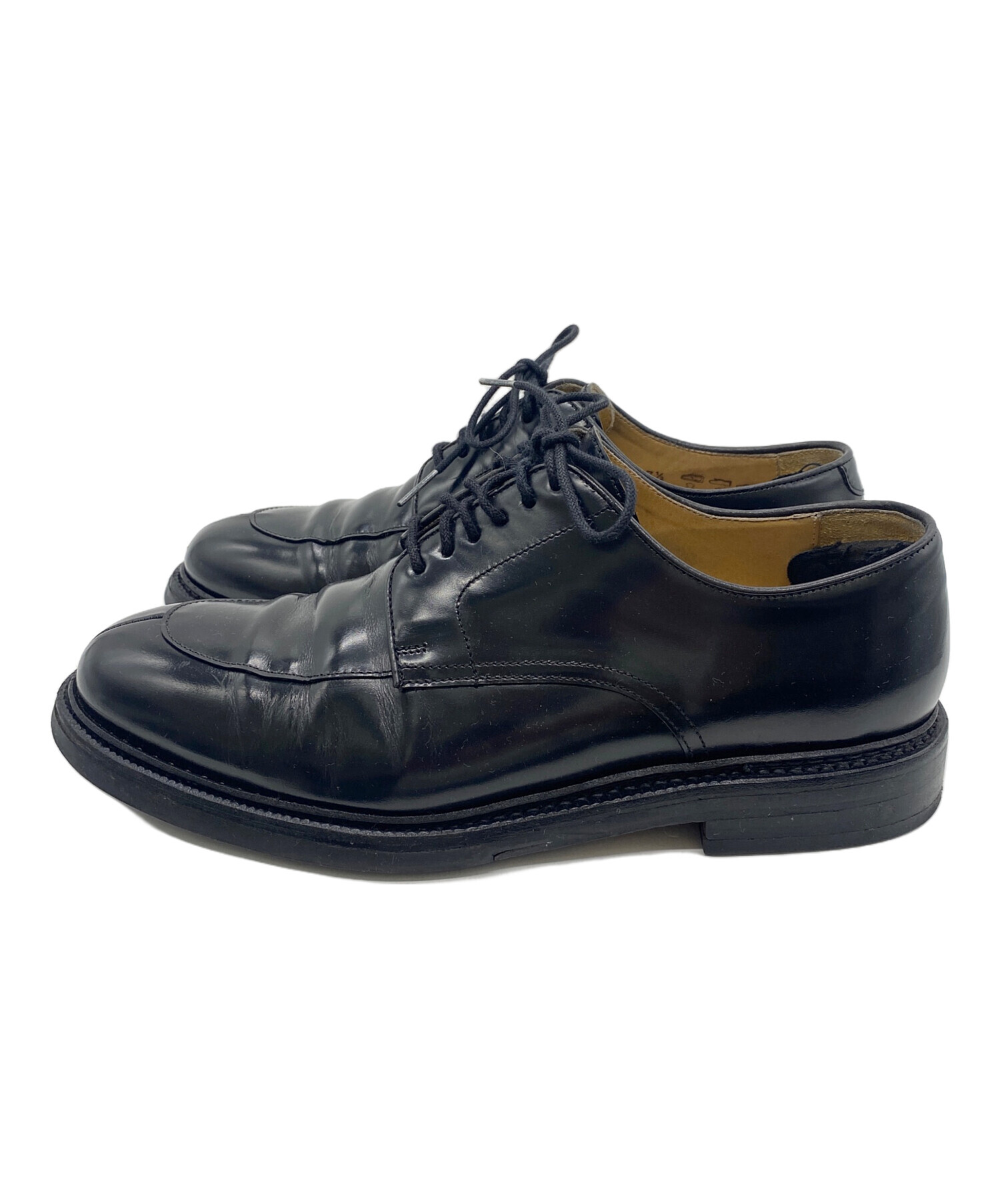 SON OF THE CHEESE ビジネス・ドレスシューズ 25cm 黒 【古着】【中古】【送料無料】 中古・古着通販】HAWKINS (ホーキンス) ドレスシューズ ブラック