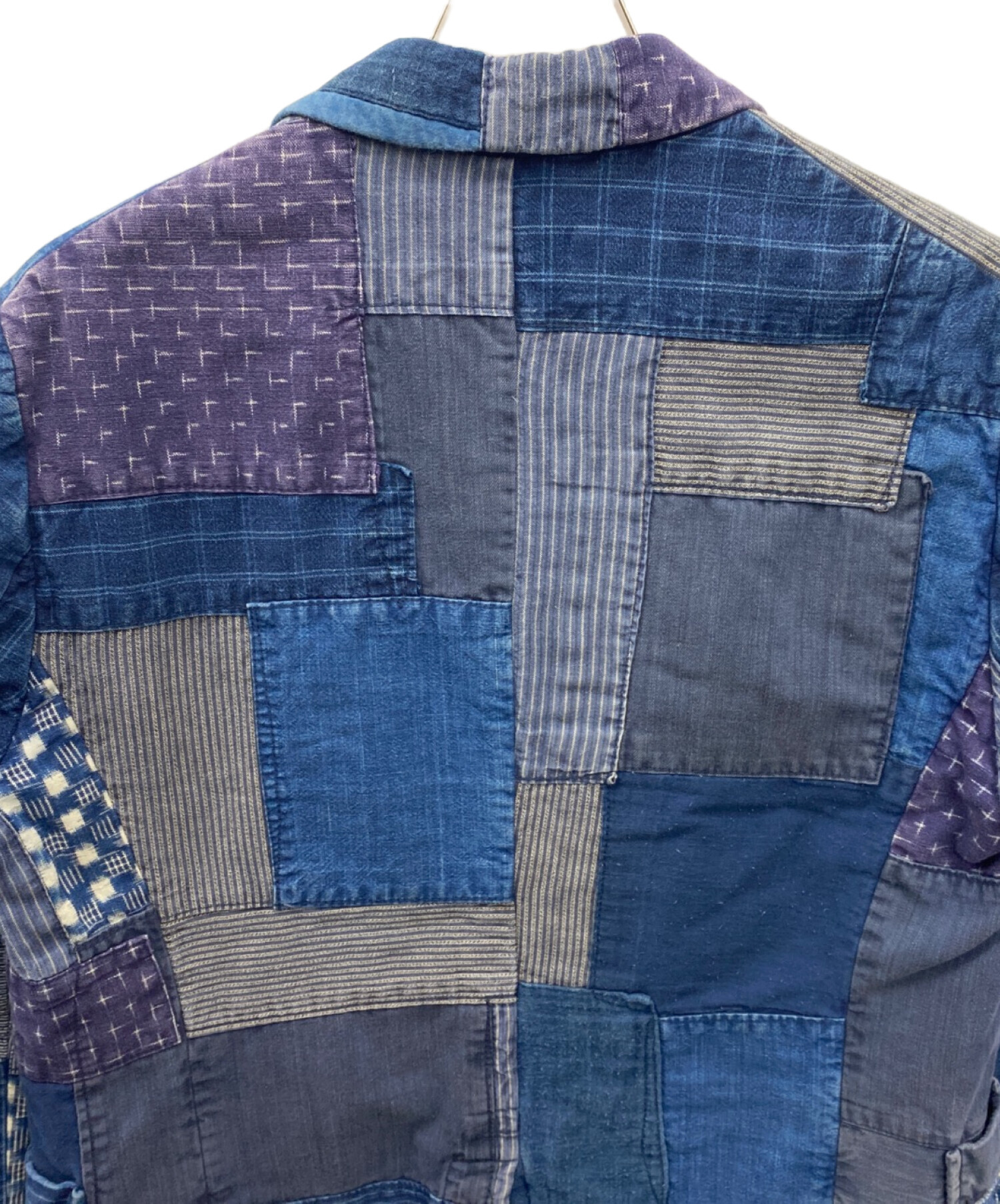 中古・古着通販】BLUE BLUE (ブルーブルー) パッチワークジャケット