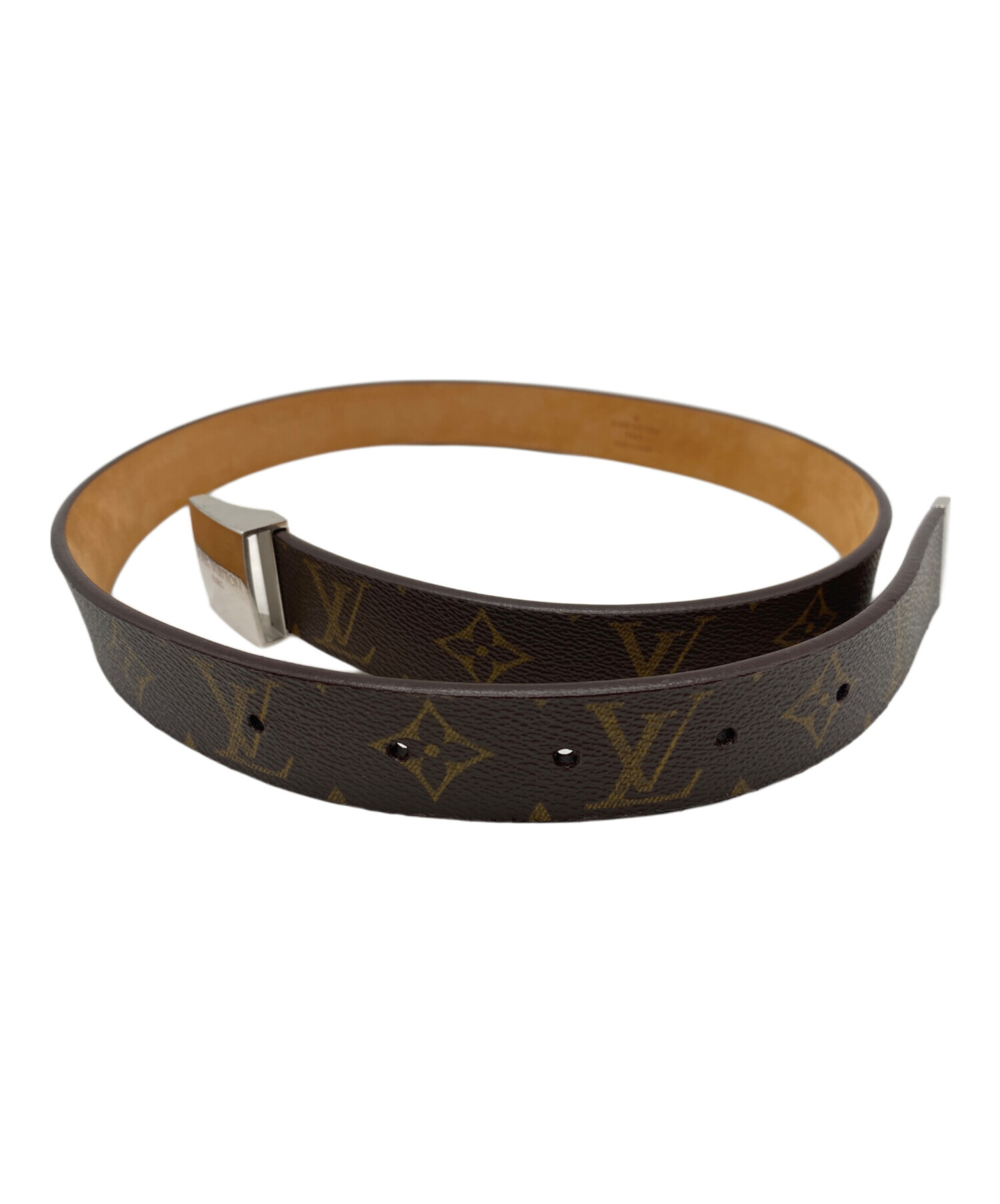 中古・古着通販】LOUIS VUITTON (ルイ ヴィトン) レザーベルト