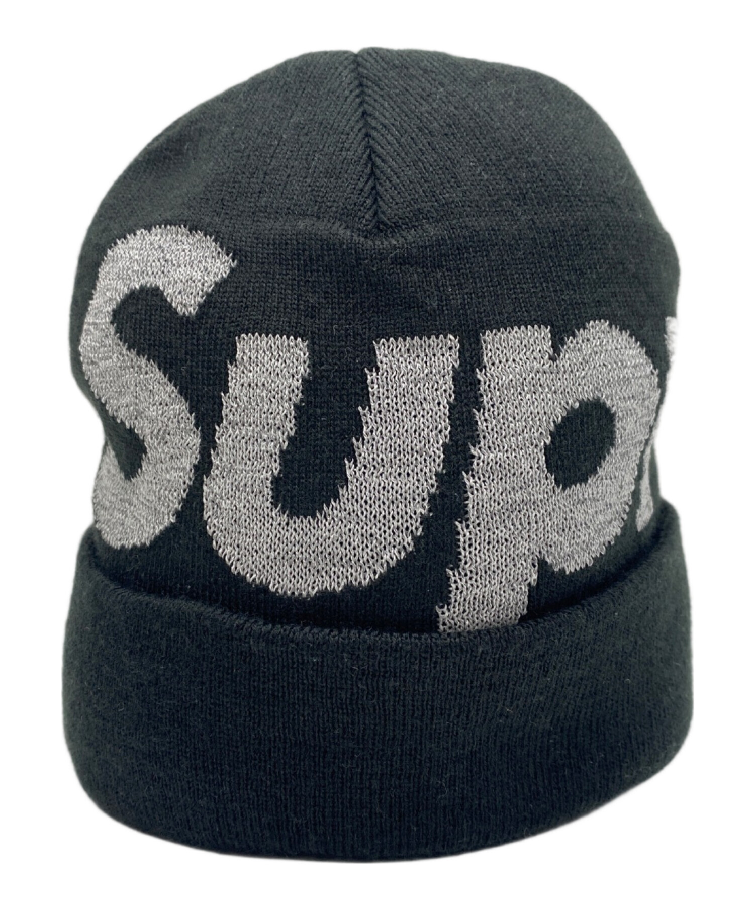 中古・古着通販】Supreme (シュプリーム) ニット帽 ブラック｜ブランド
