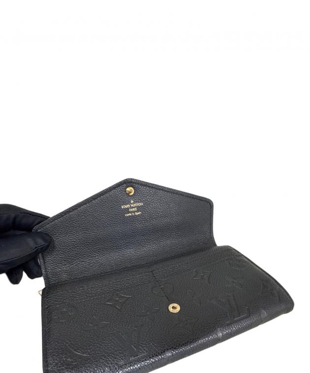 中古・古着通販】LOUIS VUITTON (ルイ ヴィトン) 長財布 ブラック