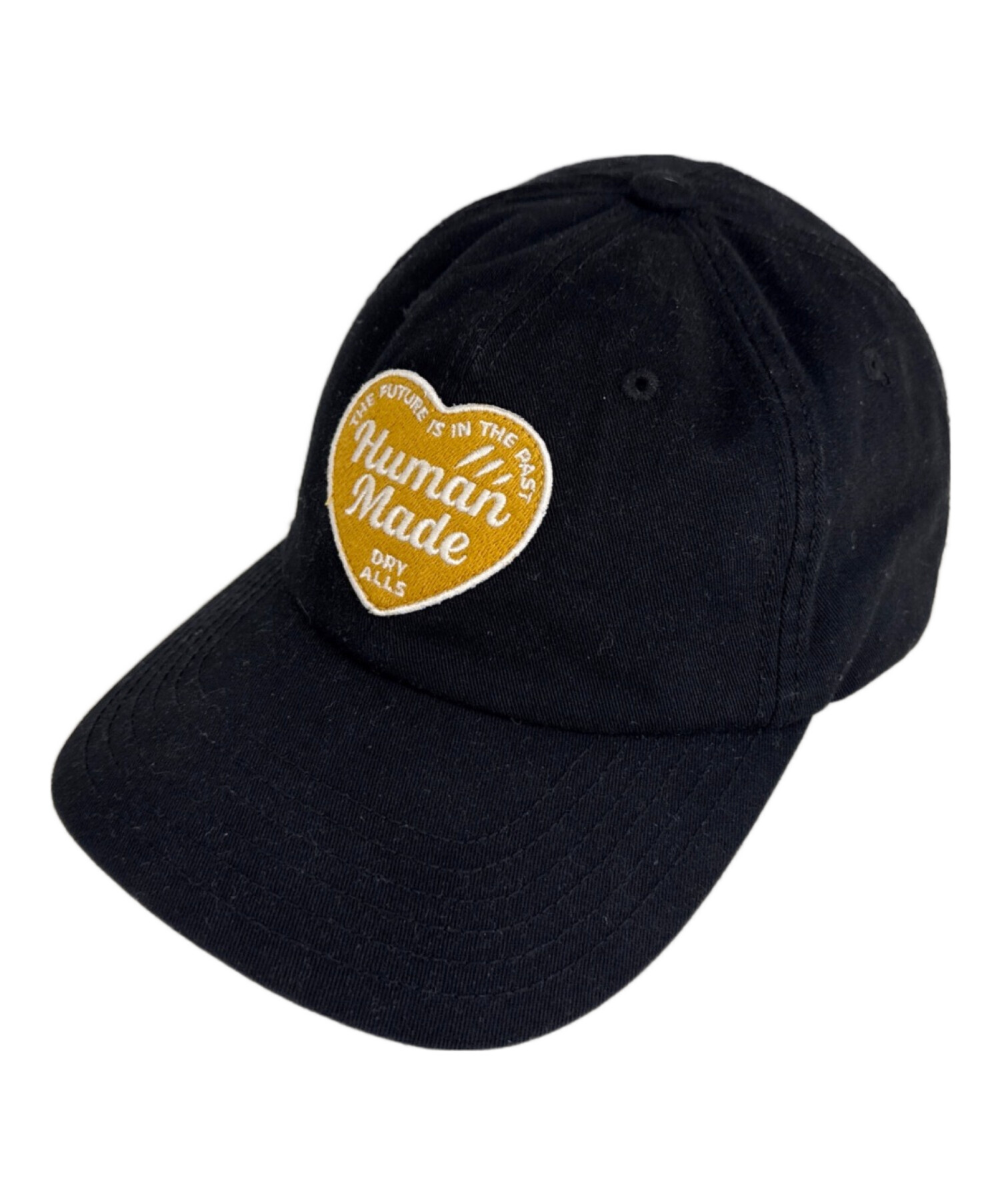 Human Made ヒューマンメイドブラックキャップ 中古・古着通販】HUMAN MADE (ヒューマンメイド) キャップ ブラック
