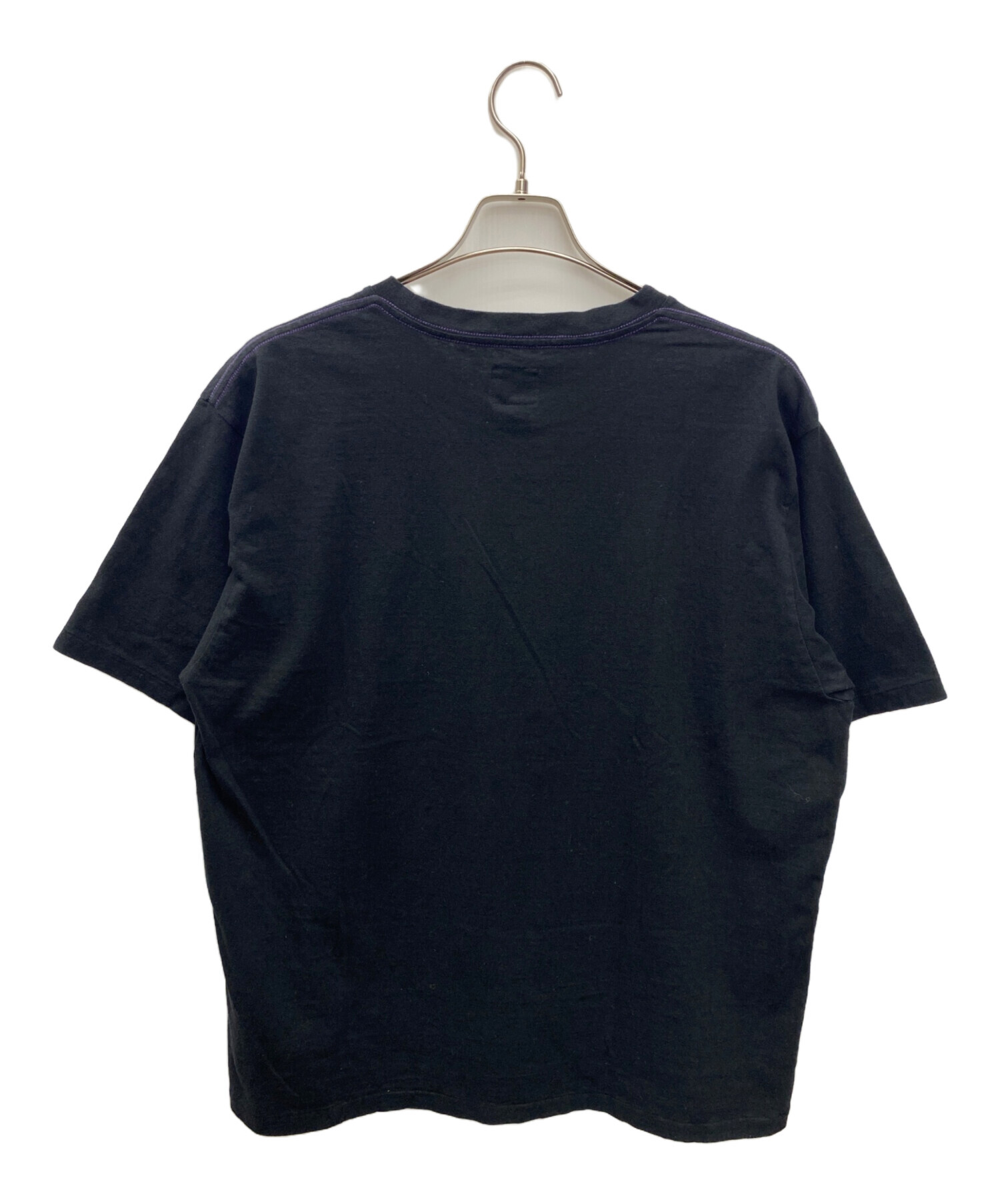 中古・古着通販】Needles (ニードルズ) 半袖カットソー ブラック