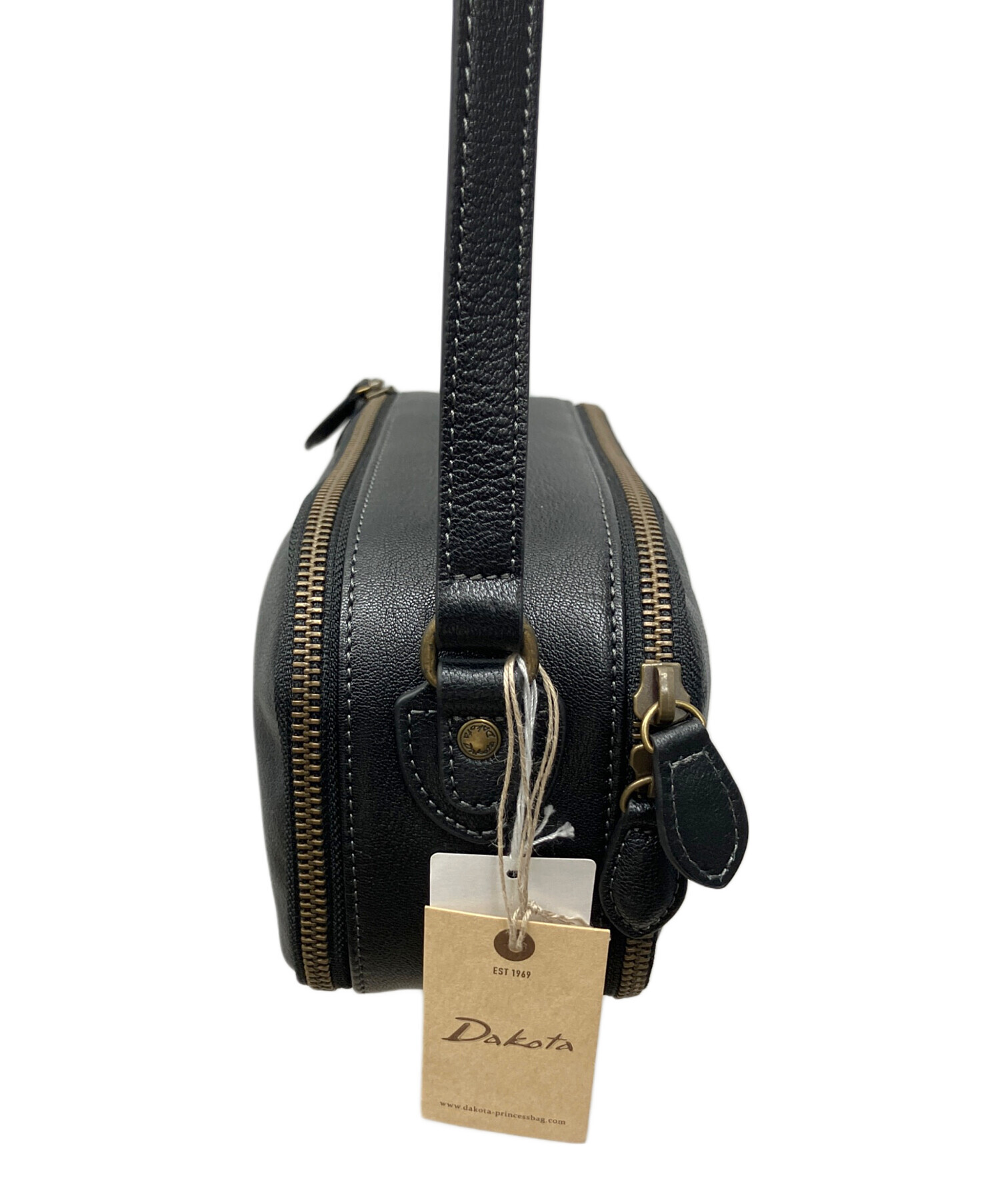 中古・古着通販】DAKOTA (ダコタ) ショルダーバッグ ブラック