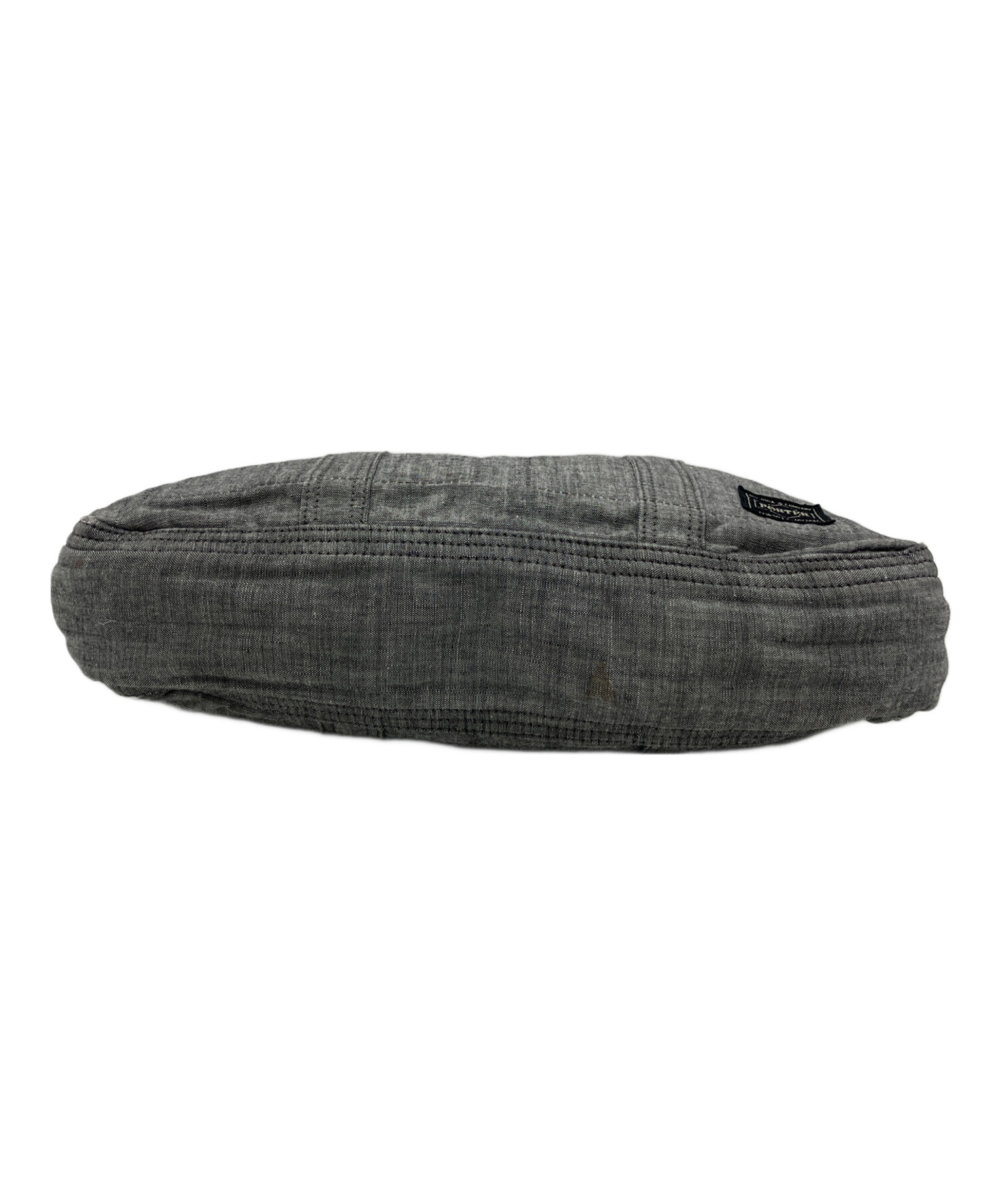 中古・古着通販】PORTER (ポーター) ミニトートバッグ グレー 