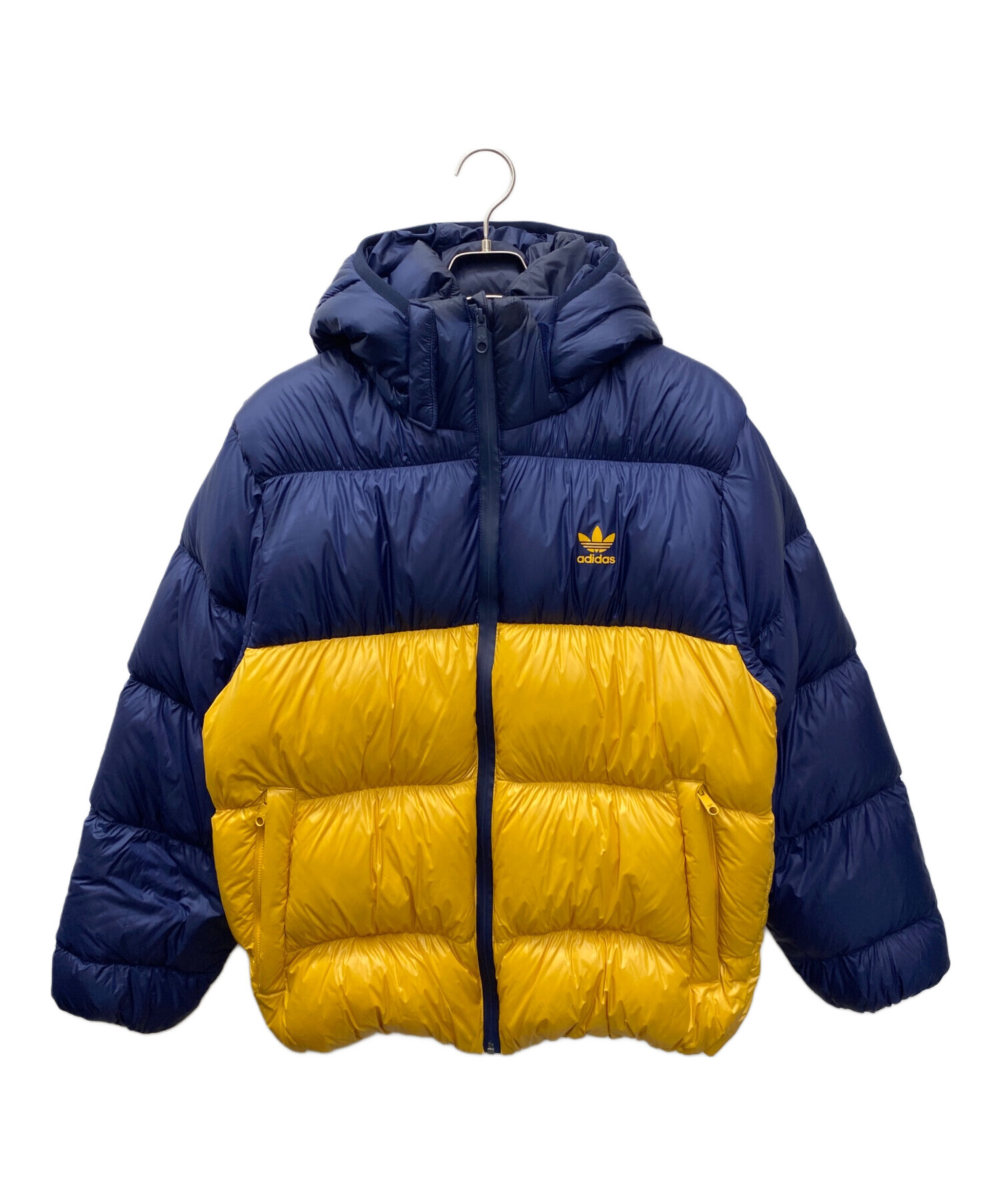 中古・古着通販】adidas (アディダス) ダウンジャケット ネイビー