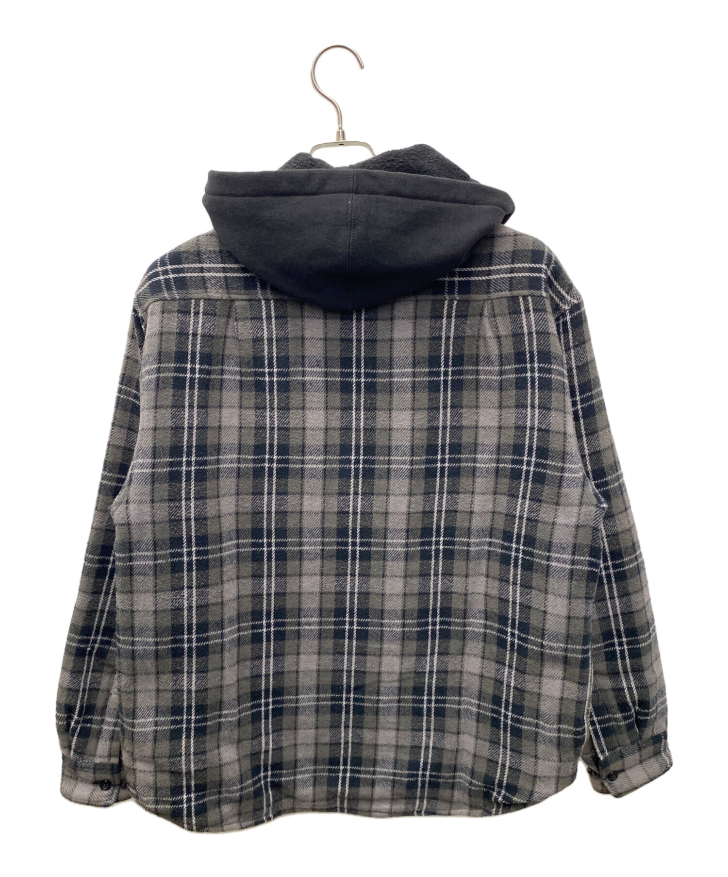 中古・古着通販】SUPREME (シュプリーム) Tartan Flannel Hooded Shirt 