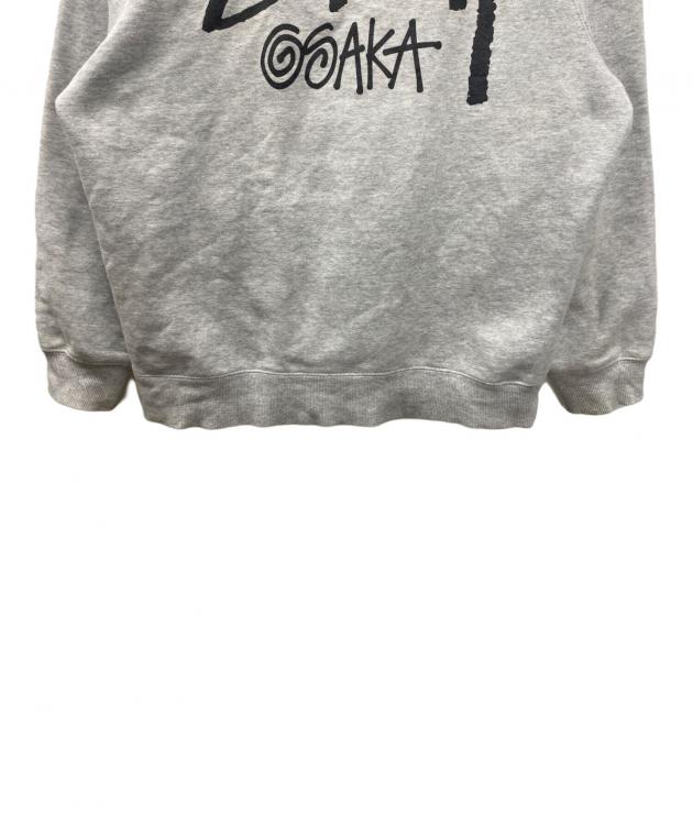 ステューシー　ユニセックス　ロゴスウェット　グレー 中古・古着通販】stussy (ステューシー) クルーネックスウェット