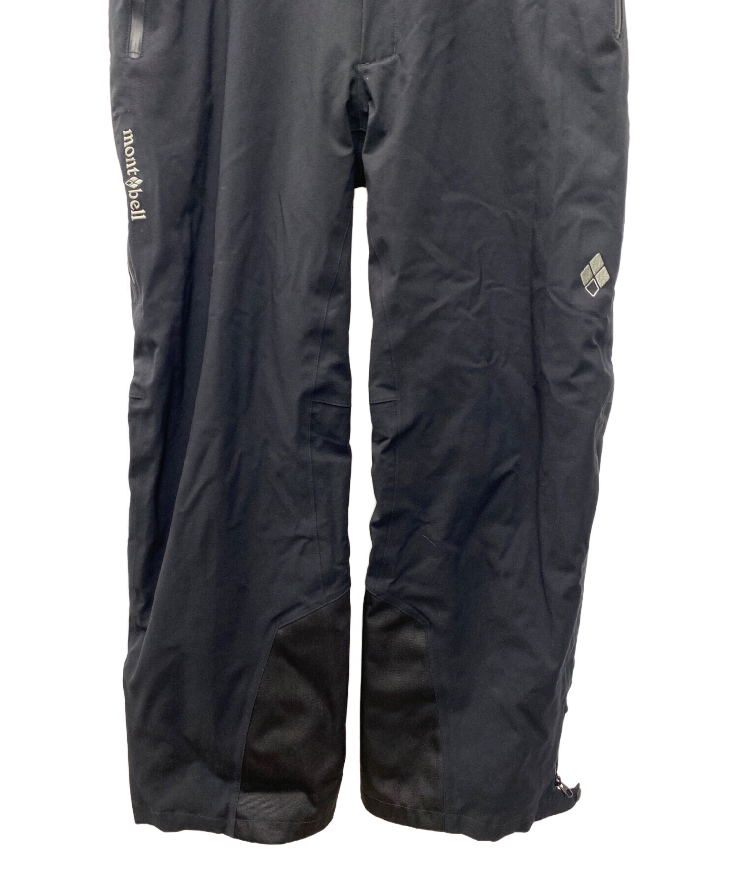 mont-bell スキー・スノボウェア パンツ M ブラック 中古・古着通販】mont-bell (モンベル) スキーウェア(パンツ) ブラック