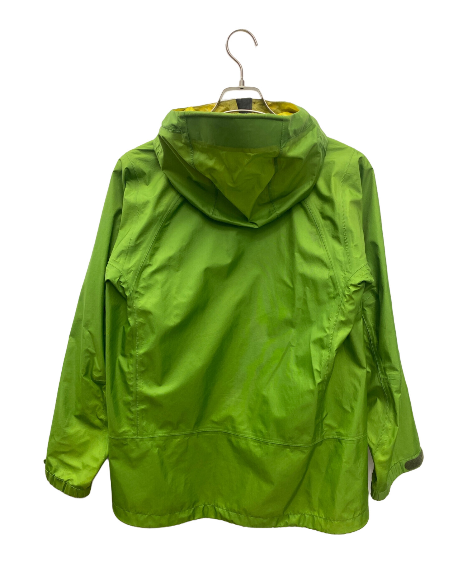 美品　モンベル ライフジャケット グリーン　黄緑 中古・古着通販】mont-bell (モンベル) ミディパーカ 黄緑 サイズ:S
