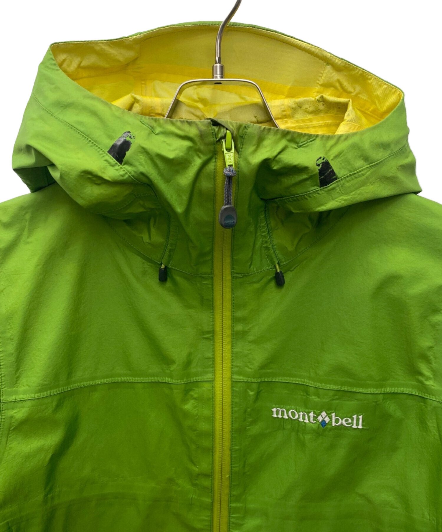 中古・古着通販】mont-bell (モンベル) ミディパーカ 黄緑 サイズ:S