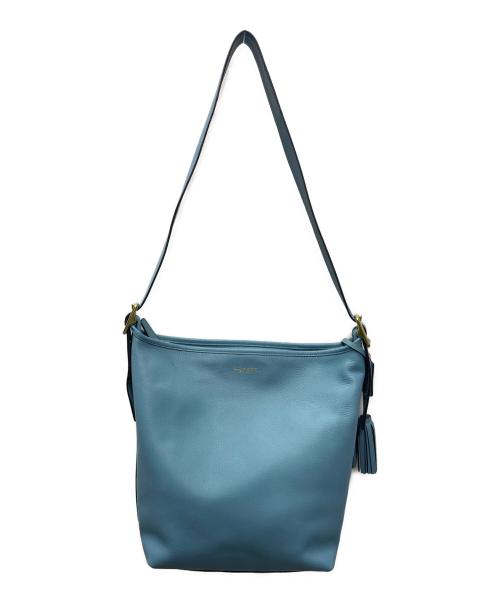 COACHバッグ スカイブルー 中古・古着通販】COACH (コーチ) ショルダーバッグ スカイブルー