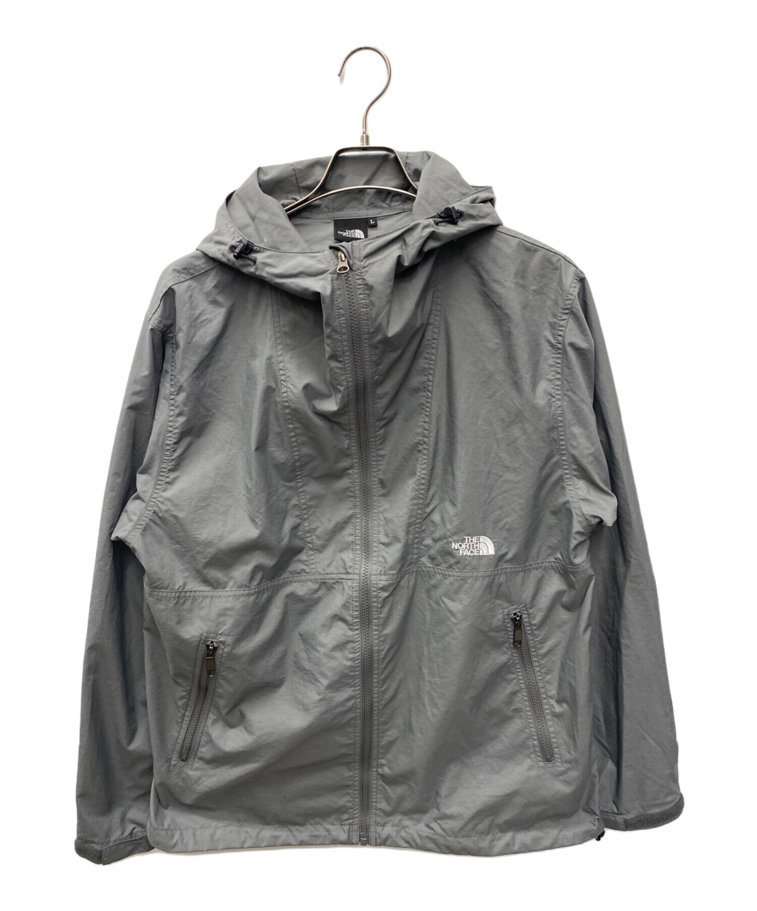 The North Face ダークグレー ナイロンジャケット 中古・古着通販】THE NORTH FACE (ザ ノース フェイス) ナイロン