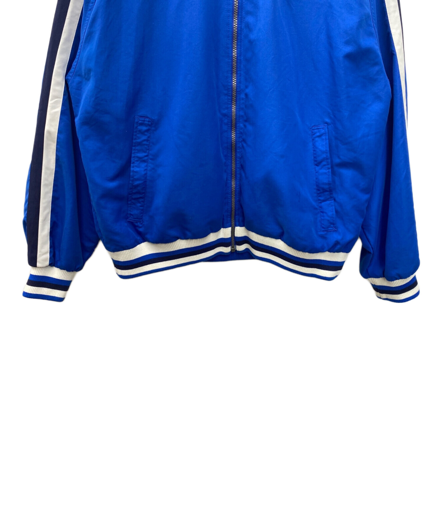 中古・古着通販】PUMA (プーマ) アンセムジャケット ブルー サイズ:M