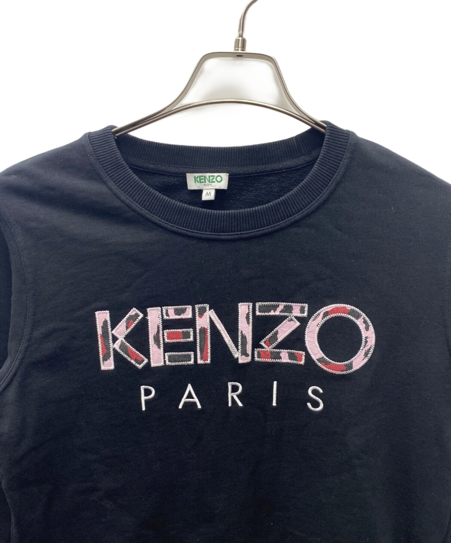 中古・古着通販】KENZO (ケンゾー) スウェット ブラック サイズ:M 