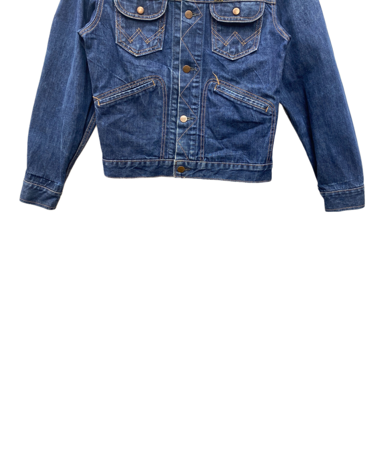 中古・古着通販】Wrangler (ラングラー) デニムジャケット インディゴ