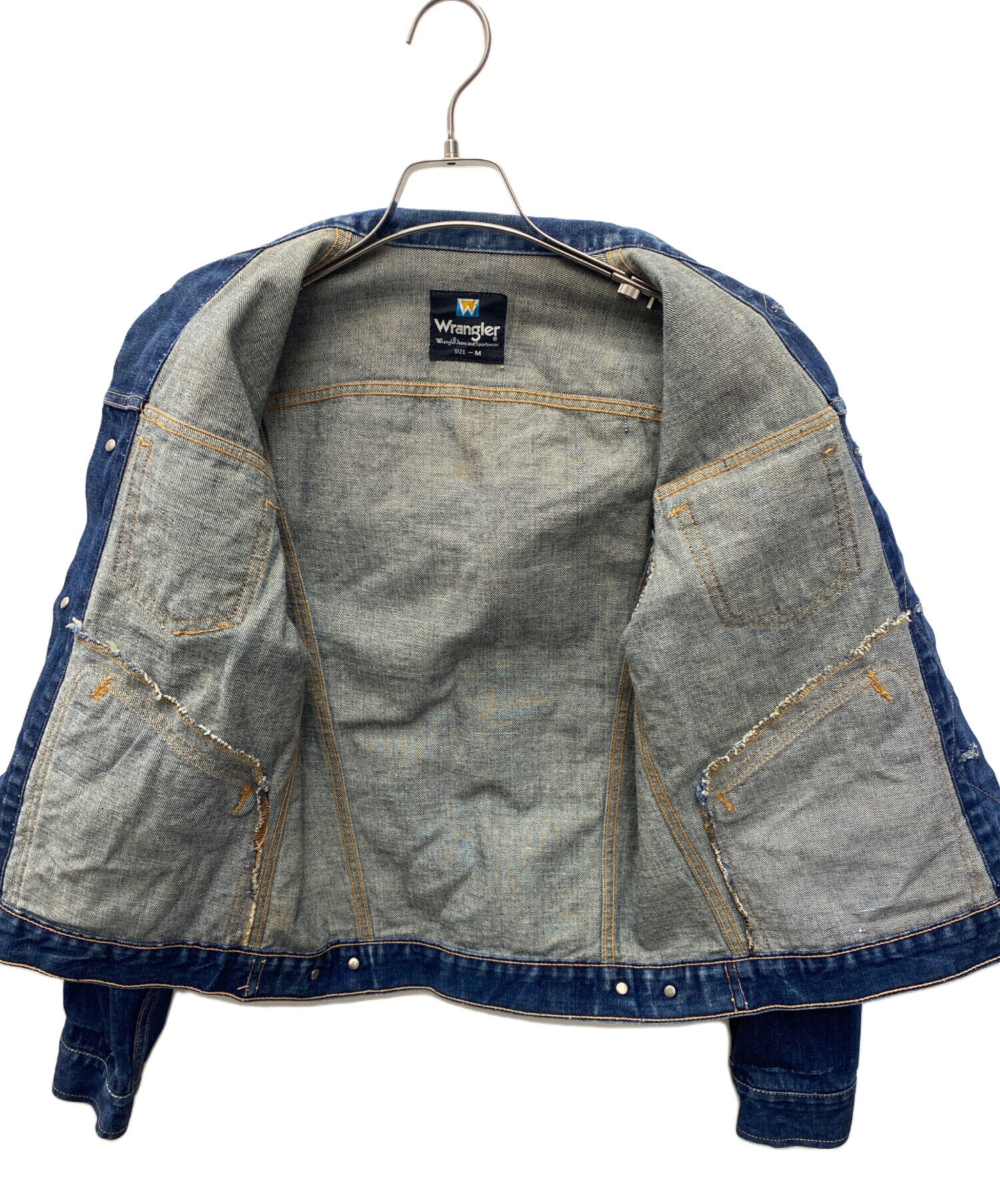 中古・古着通販】Wrangler (ラングラー) デニムジャケット インディゴ