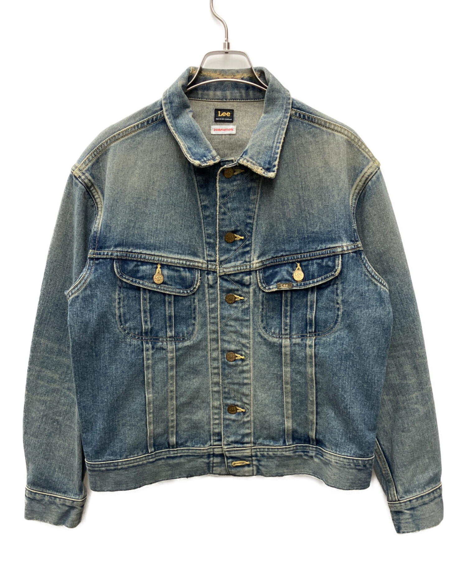 中古・古着通販】LEE (リー) デニムジャケット ブルー サイズ:M 