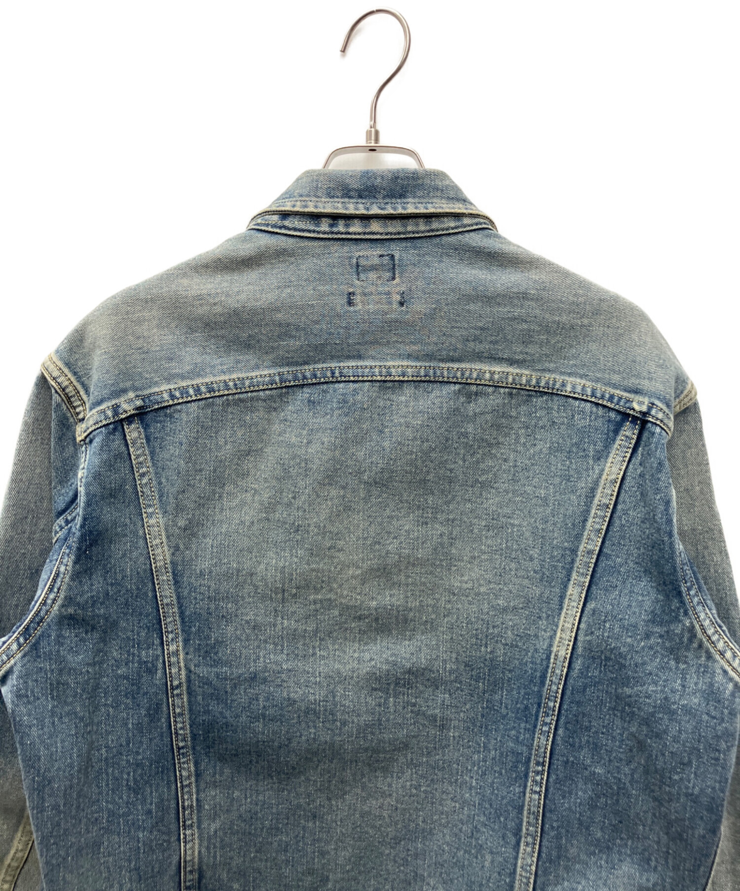 中古・古着通販】LEE (リー) デニムジャケット ブルー サイズ:M