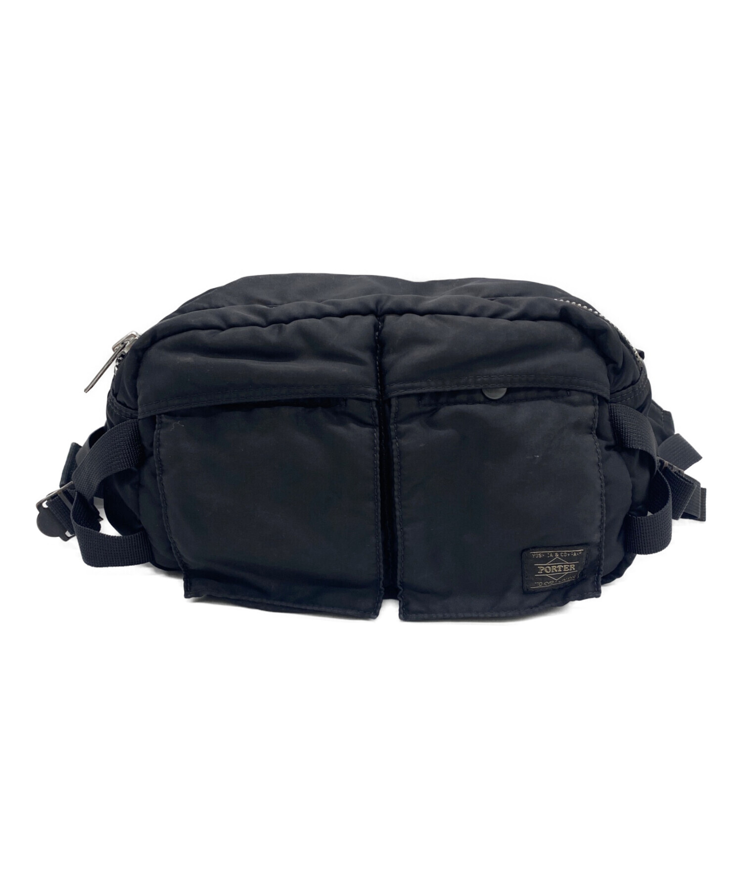 中古・古着通販】PORTER (ポーター) ウエストバッグ ブラック