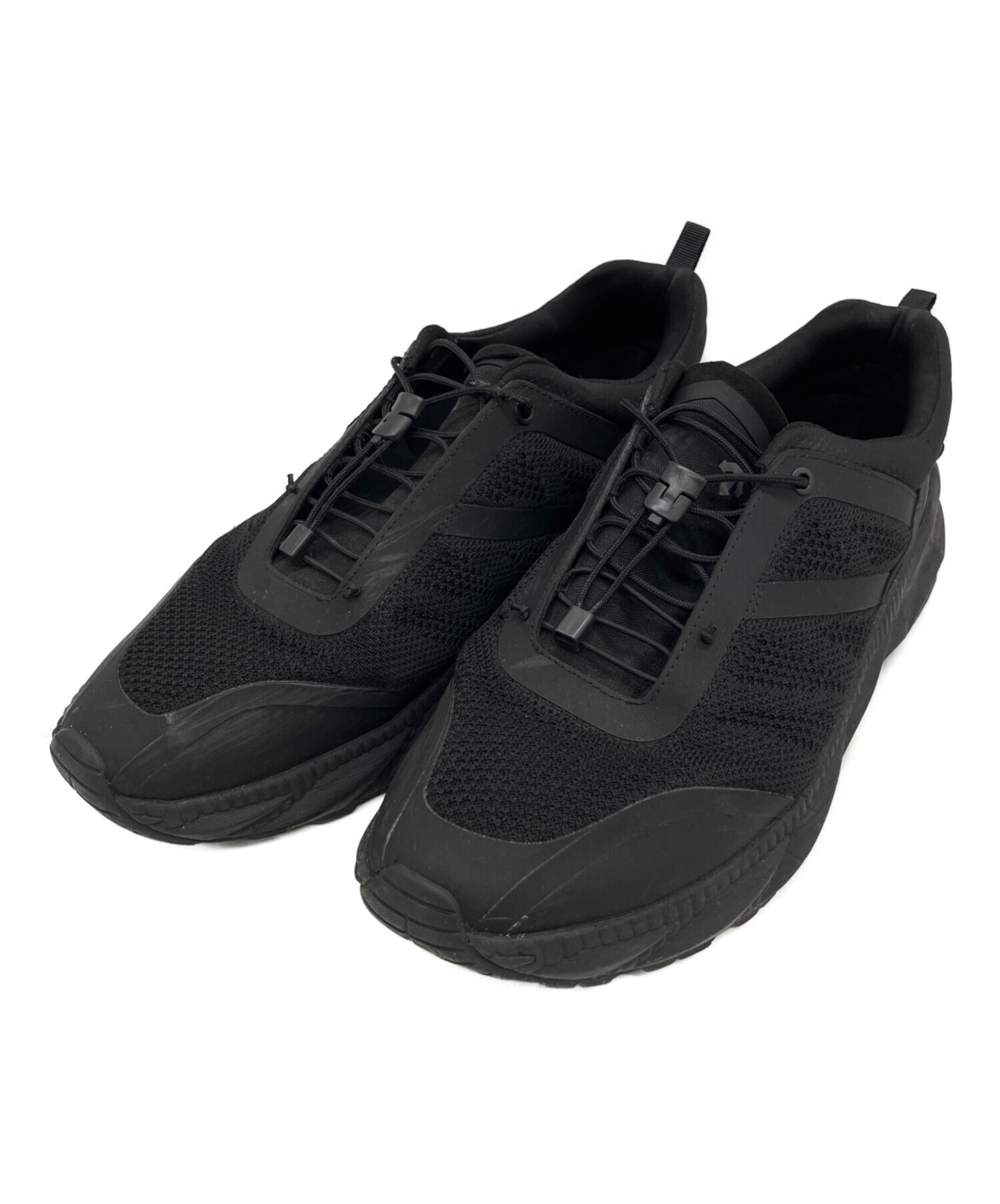 だいず様　DESCENTE スニーカー ブラック 中古・古着通販】DESCENTE (デサント) ローカットスニーカー ブラック