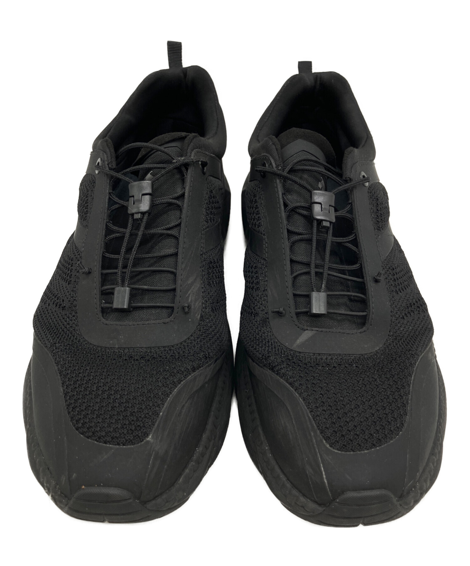 だいず様　DESCENTE スニーカー ブラック 中古・古着通販】DESCENTE (デサント) ローカットスニーカー ブラック