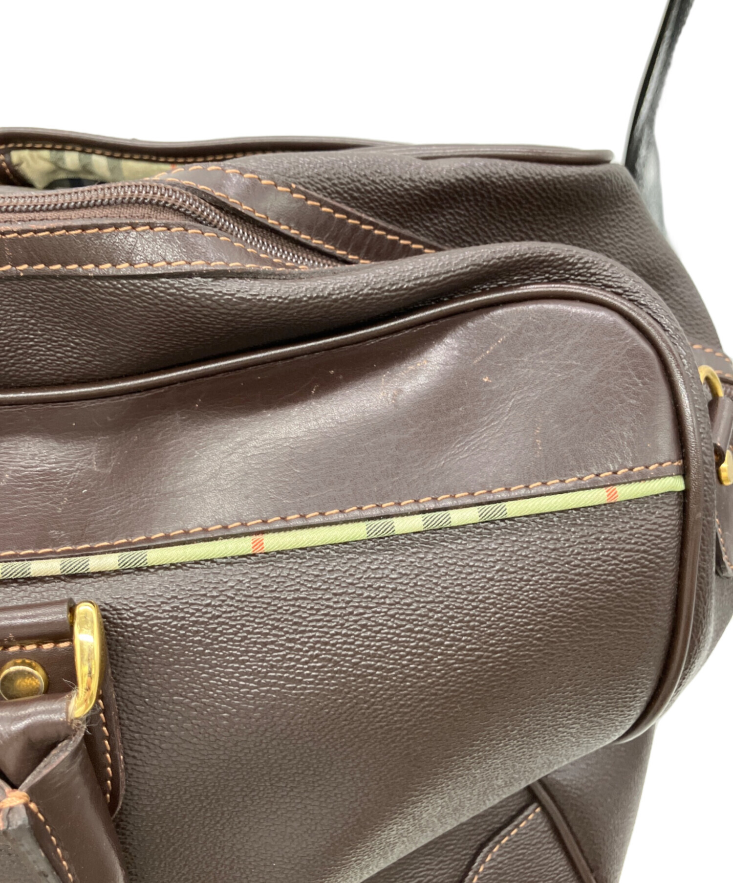 中古・古着通販】BURBERRY GOLF (バーバリーゴルフ) ボストンバッグ