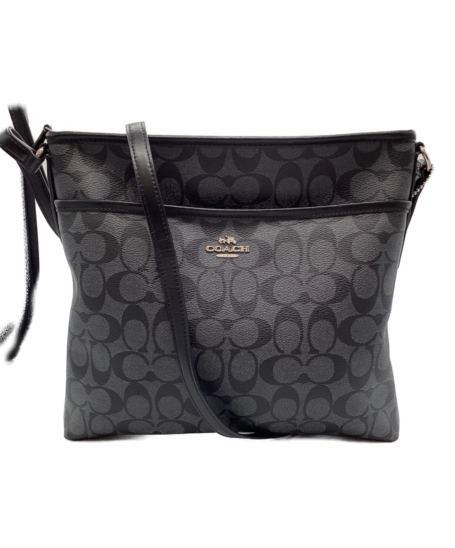 CW002 ブラック　コーチ　ショルダー　新品未使用 中古・古着通販】COACH (コーチ) ショルダーバッグ ブラック｜ブランド
