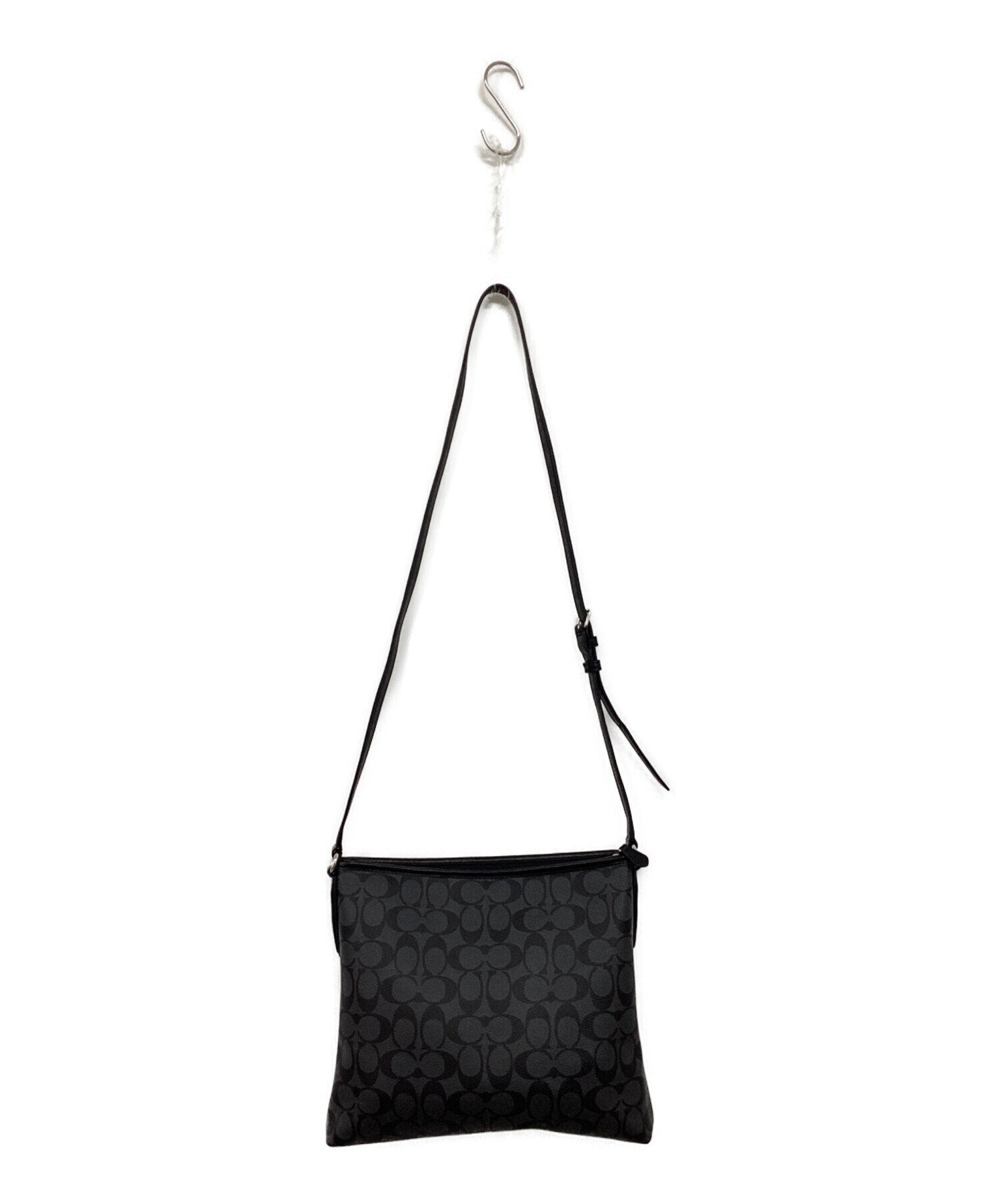 CW002 ブラック　コーチ　ショルダー　新品未使用 中古・古着通販】COACH (コーチ) ショルダーバッグ ブラック｜ブランド