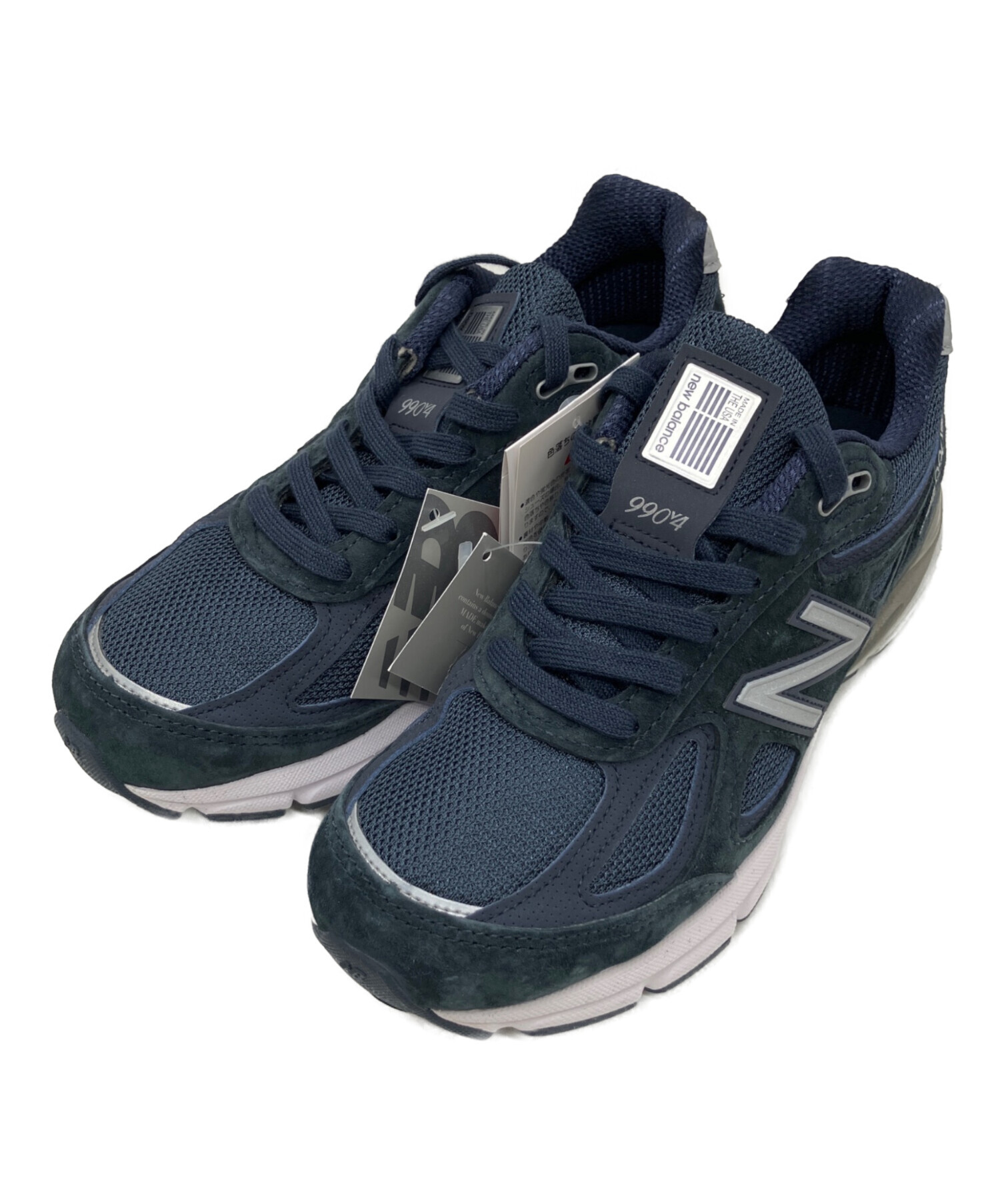 New Balance ニューバランス スニーカー 27cm 紺 【古着】【中古】【送料無料】 中古・古着通販】NEW BALANCE (ニューバランス) ローカットスニーカー