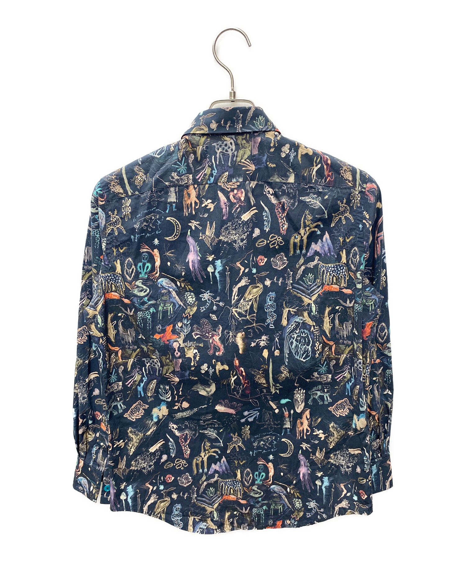 中古・古着通販】PAUL SMITH (ポールスミス) 長袖シャツ グレー サイズ 