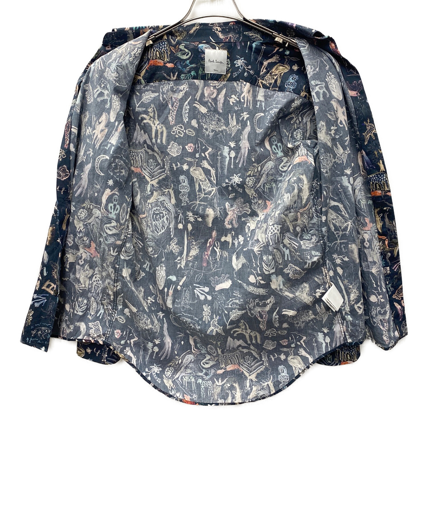 中古・古着通販】PAUL SMITH (ポールスミス) 長袖シャツ グレー サイズ