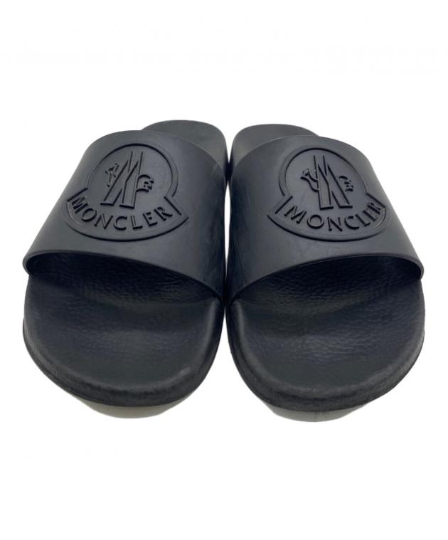中古・古着通販】MONCLER (モンクレール) サンダル ブラック サイズ 