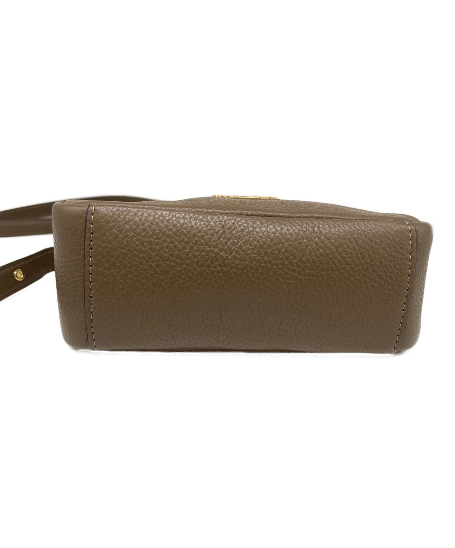 Coach 斜めがけショルダーバッグ　ベージュ/ブラウン 中古・古着通販】COACH (コーチ) ショルダーバッグ ベージュ｜ブランド