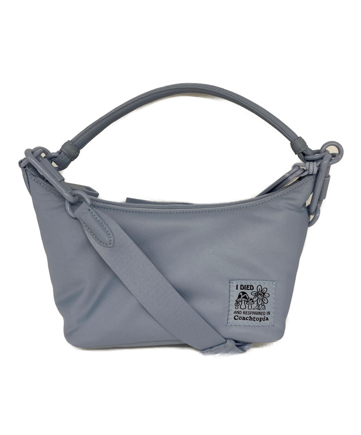 (^^)新品 未使用Coachtopia パデッド ショルダーバッグ 中古・古着通販】Coachtopia (コーチトピア) ショルダーバッグ スカイ