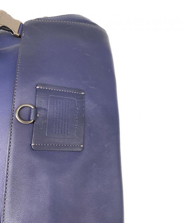 中古・古着通販】COACH (コーチ) メッセンジャーバッグ ネイビー