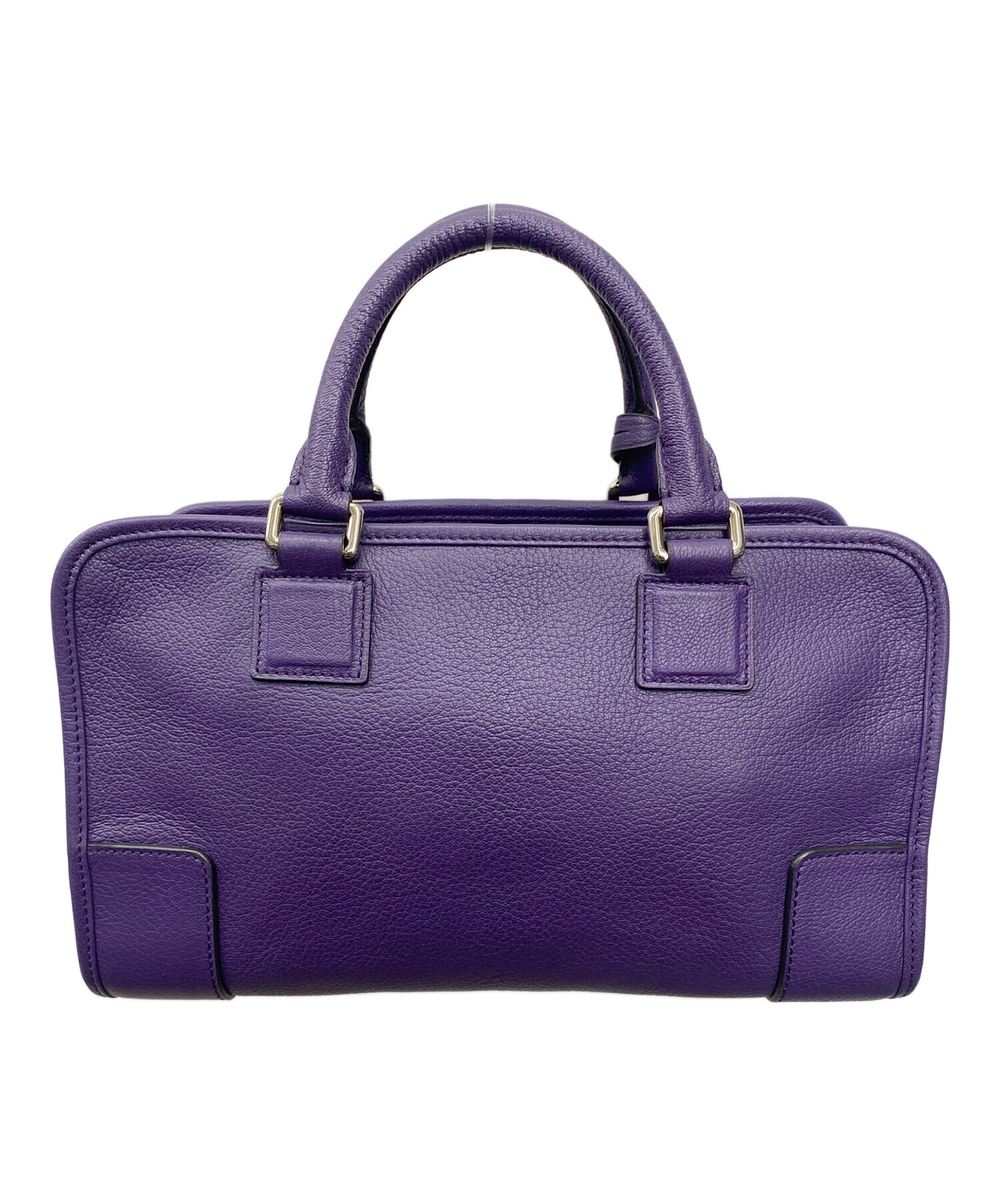 LOEWE パープル ハンドバッグ 中古・古着通販】LOEWE (ロエベ) ハンドバッグ パープル｜ブランド