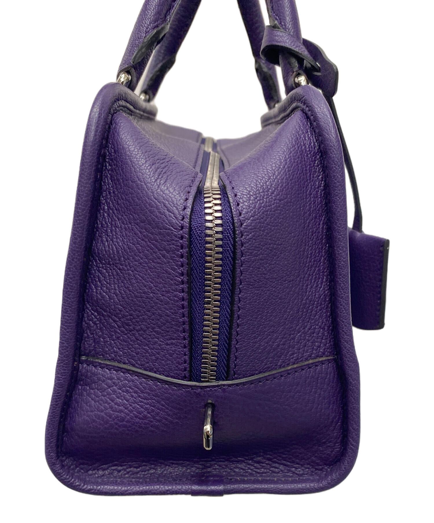 中古・古着通販】LOEWE (ロエベ) ハンドバッグ パープル｜ブランド