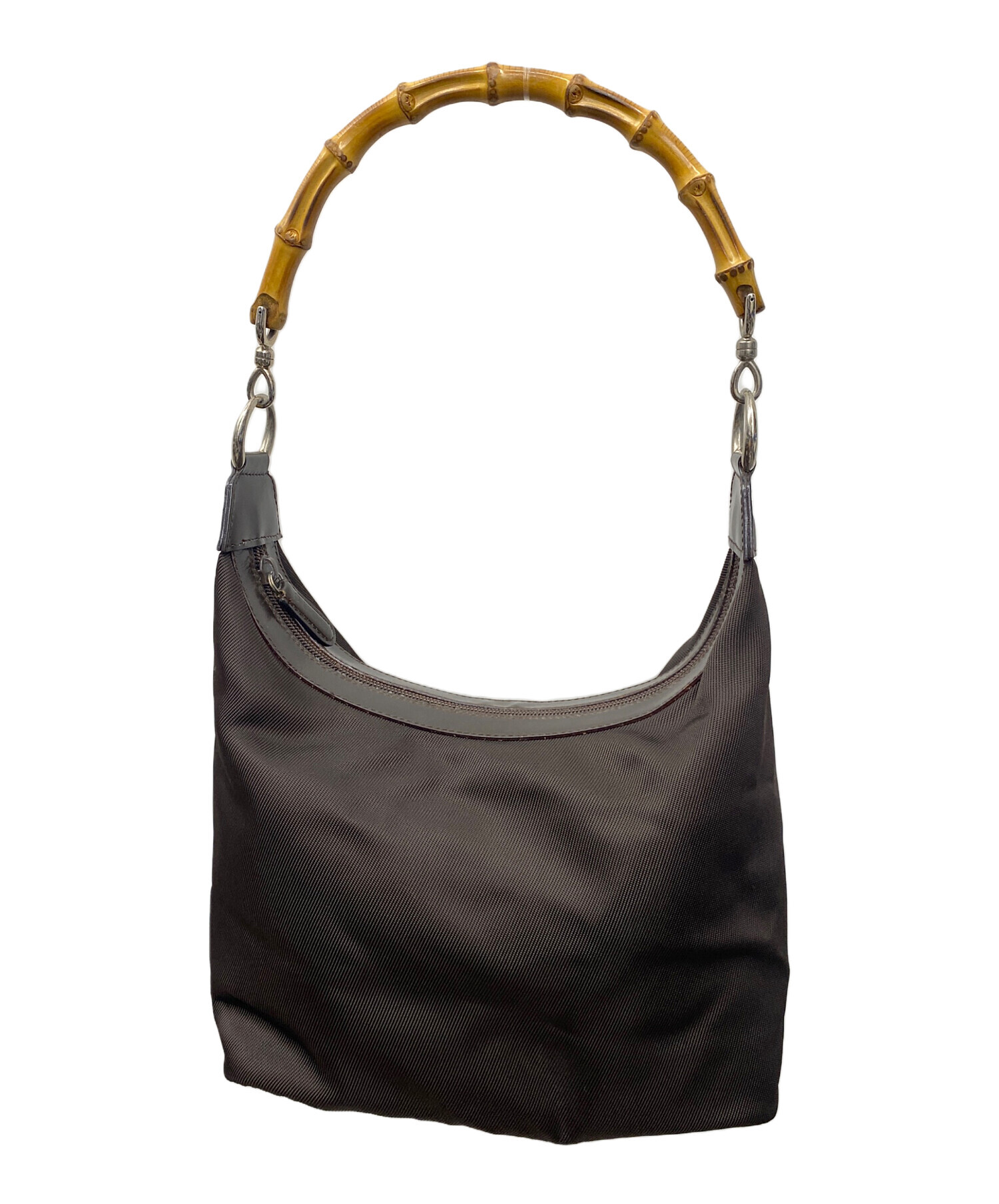 中古・古着通販】GUCCI (グッチ) ハンドバッグ ブラウン｜ブランド