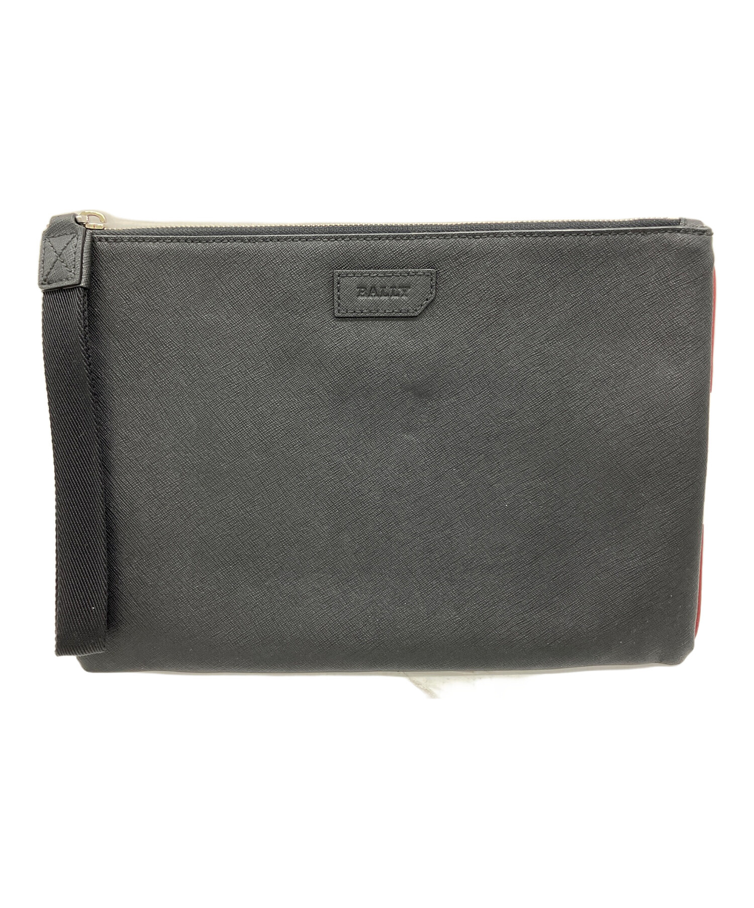 バリー BALLY クラッチバック 中古・古着通販】BALLY (バリー) クラッチバッグ ブラック｜ブランド