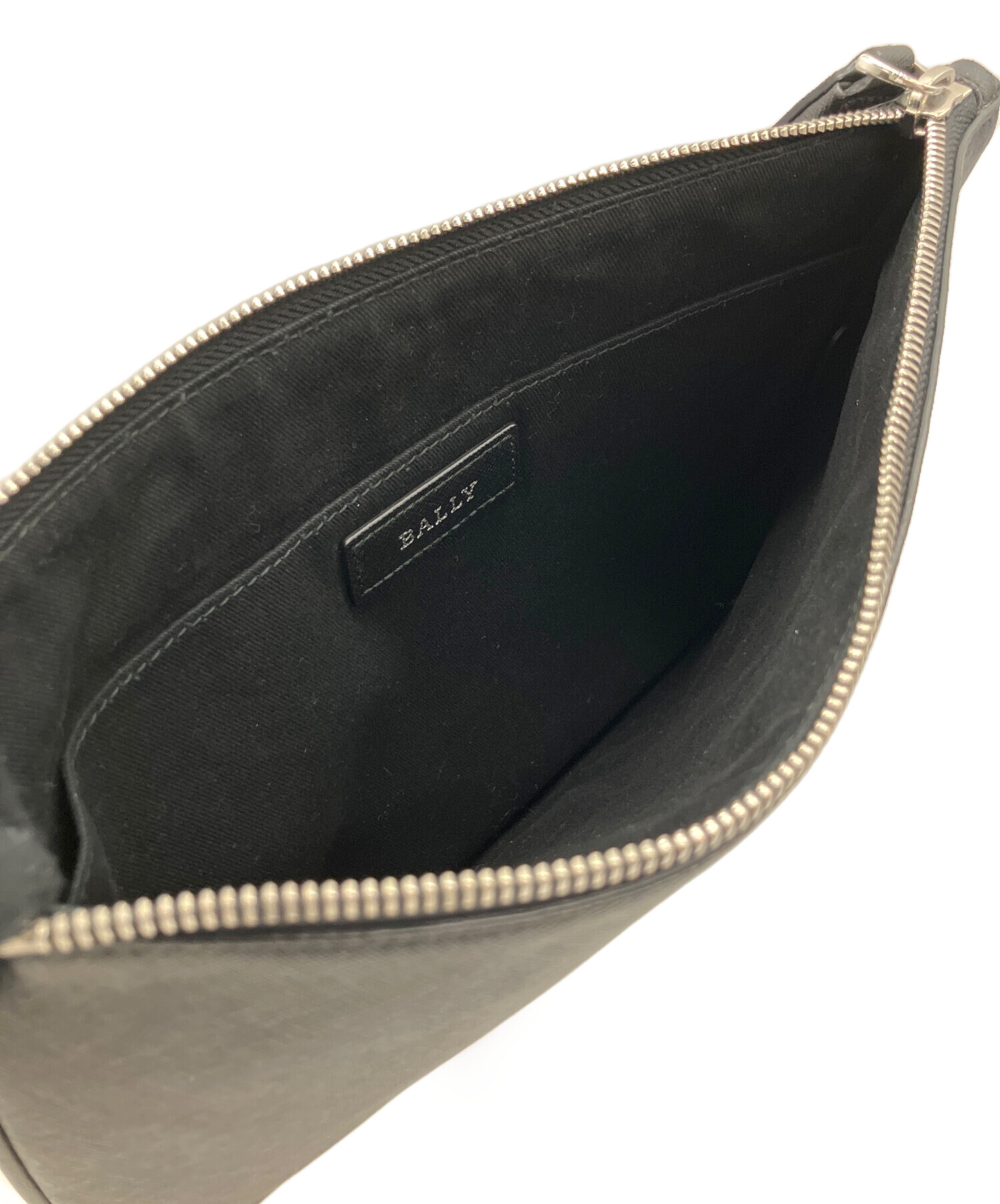 中古・古着通販】BALLY (バリー) クラッチバッグ ブラック｜ブランド