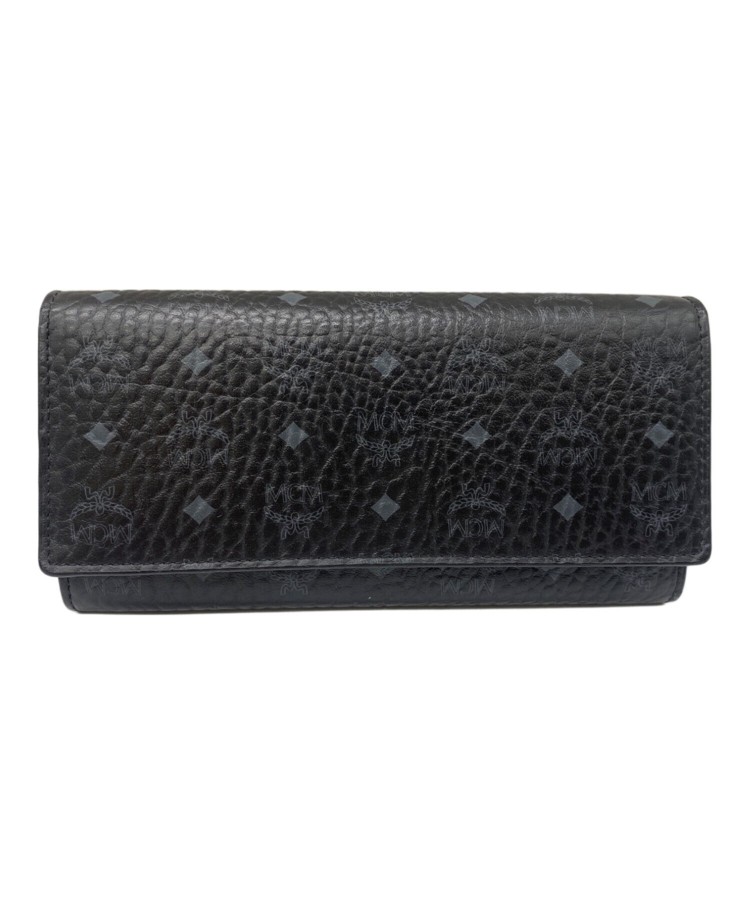 中古・古着通販】MCM (エムシーエム) 長財布 ブラック｜ブランド・古着 