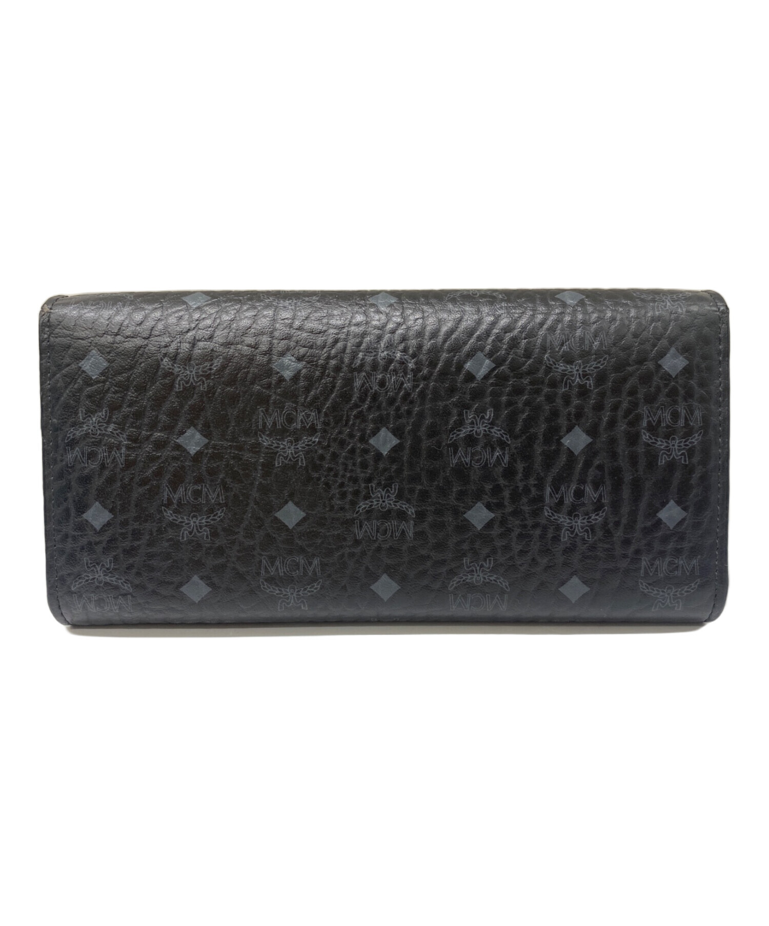 中古・古着通販】MCM (エムシーエム) 長財布 ブラック｜ブランド・古着 