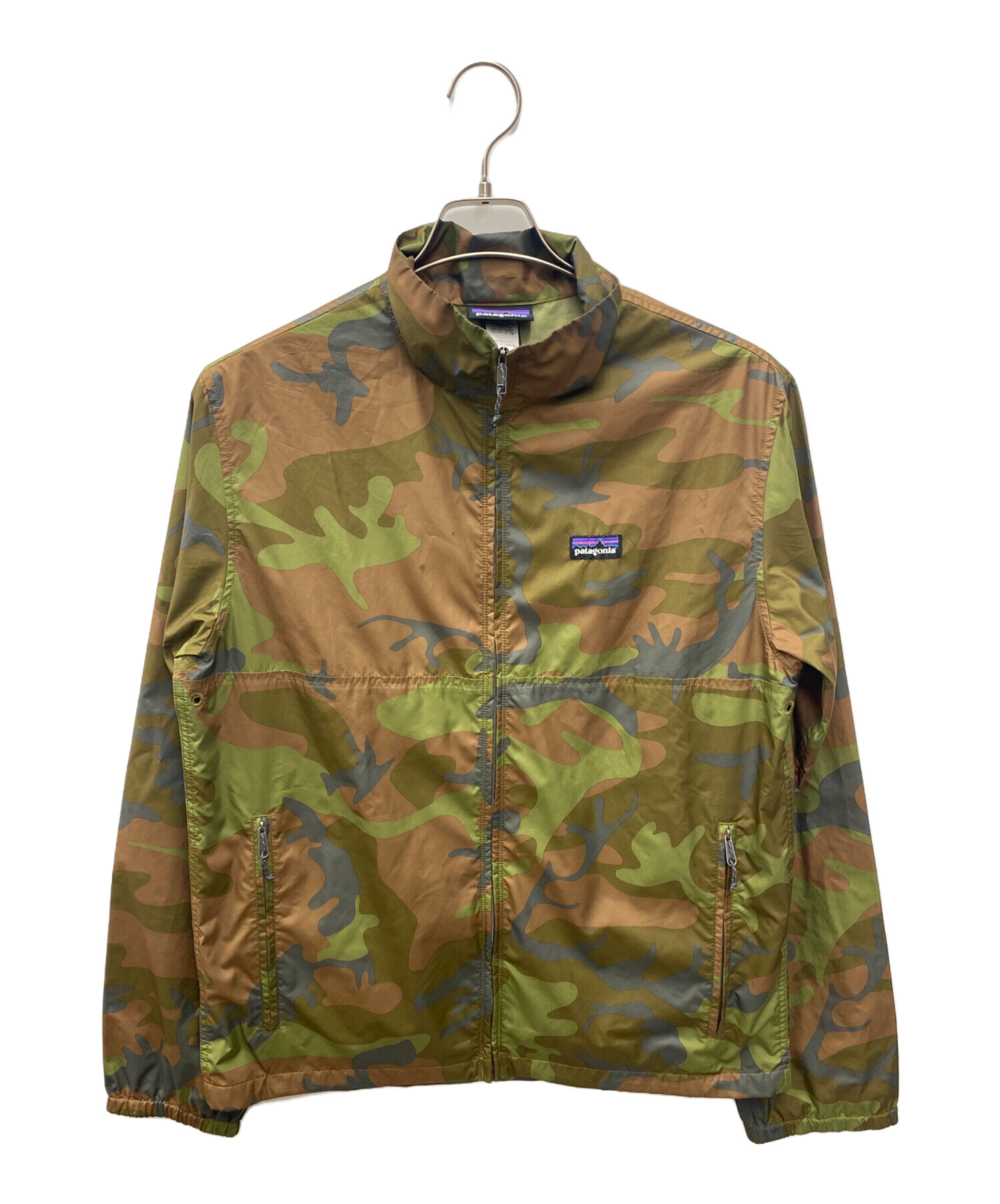patagonia ナイロンジャケット M オリーブ 中古・古着通販】Patagonia (パタゴニア) ナイロンジャケット オリーブ