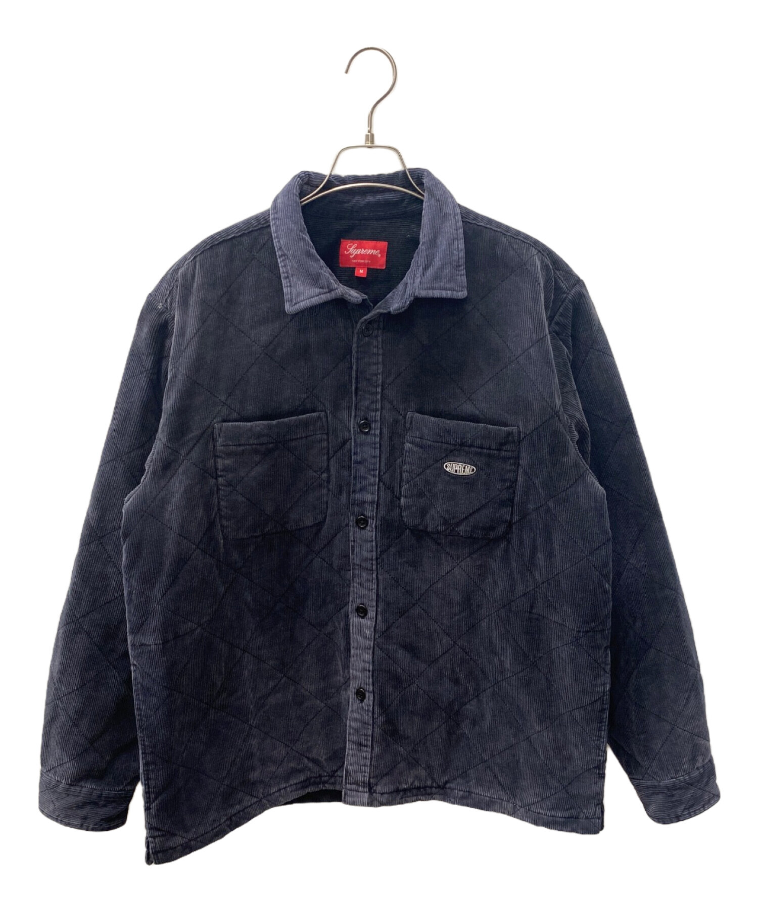 Supreme キルティングコーデュロイジャケット M 中古・古着通販】SUPREME (シュプリーム) キルティングジャケット