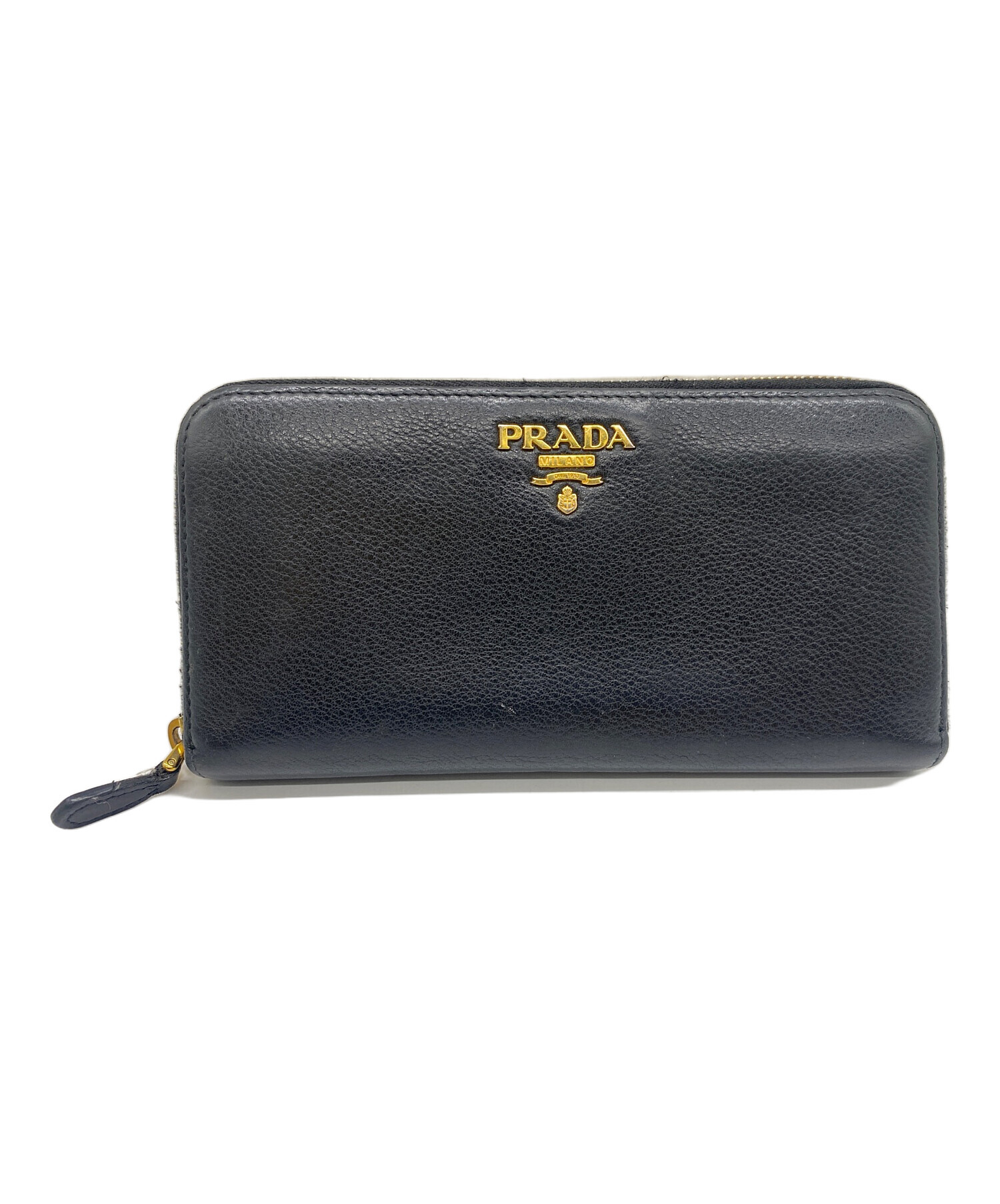 プラダ長財布 中古 中古・古着通販】PRADA (プラダ) 長財布 ブラック｜ブランド・古着通販