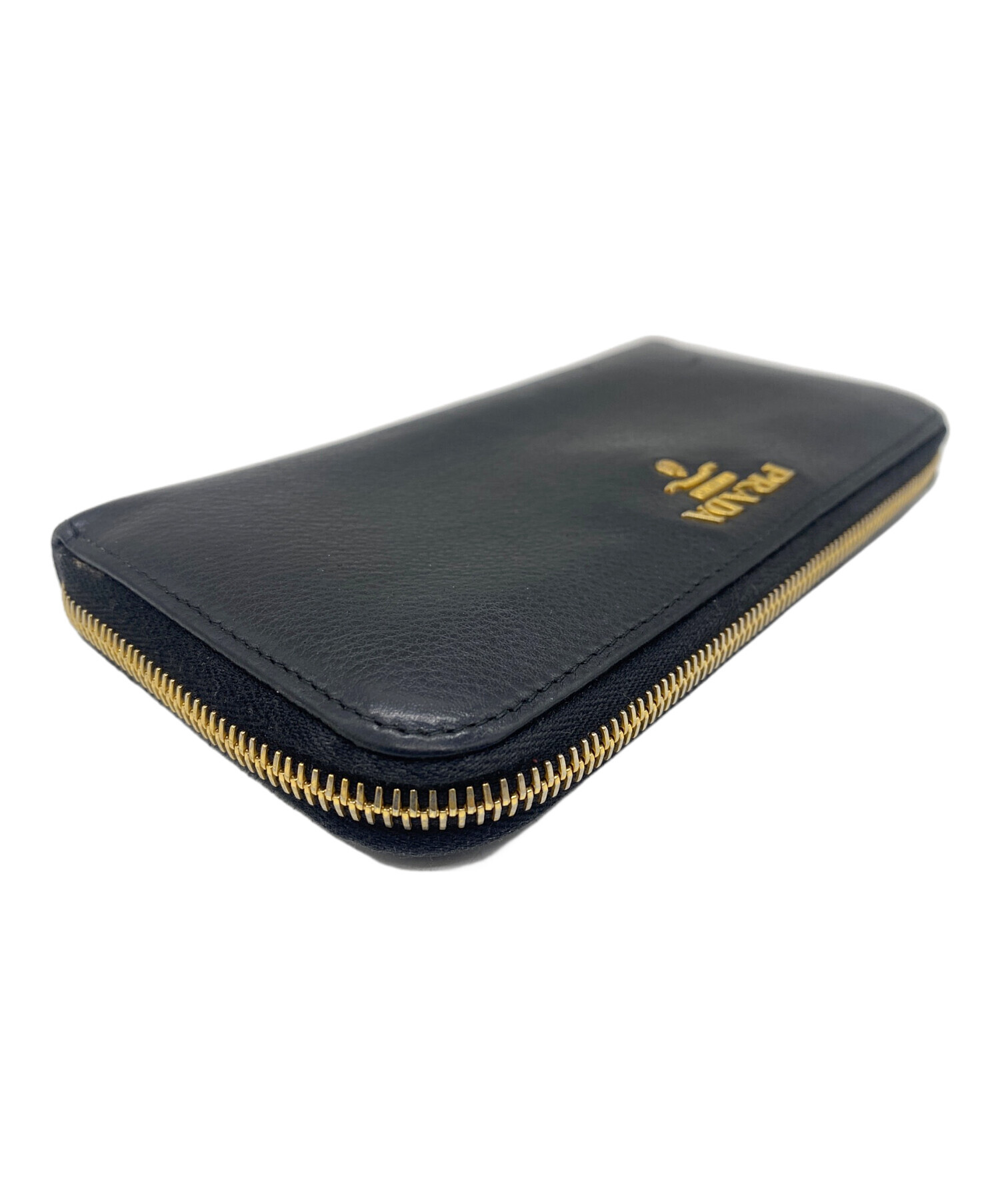 中古・古着通販】PRADA (プラダ) 長財布 ブラック｜ブランド・古着通販