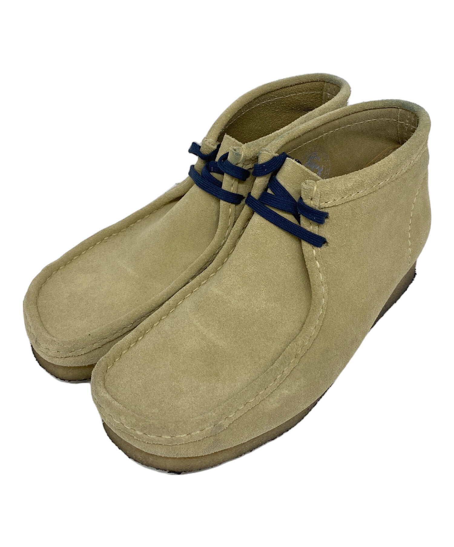 クラークス　ワラビー　ベージュ　US10 28cm 未使用品 中古・古着通販】CLARKS (クラークス) ワラビーブーツ ベージュ サイズ