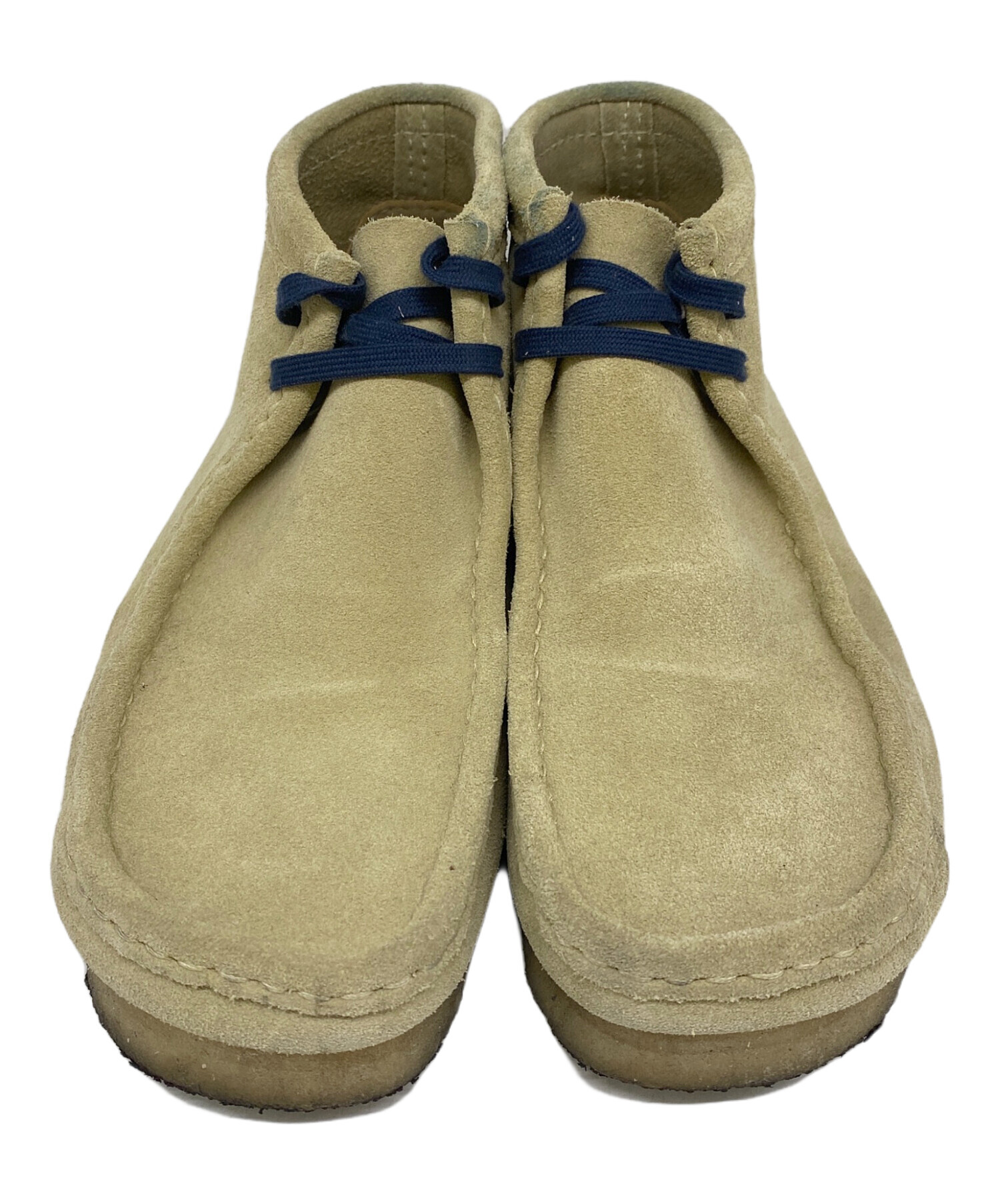 クラークス　ワラビー　ベージュ　US10 28cm 未使用品 中古・古着通販】CLARKS (クラークス) ワラビーブーツ ベージュ サイズ