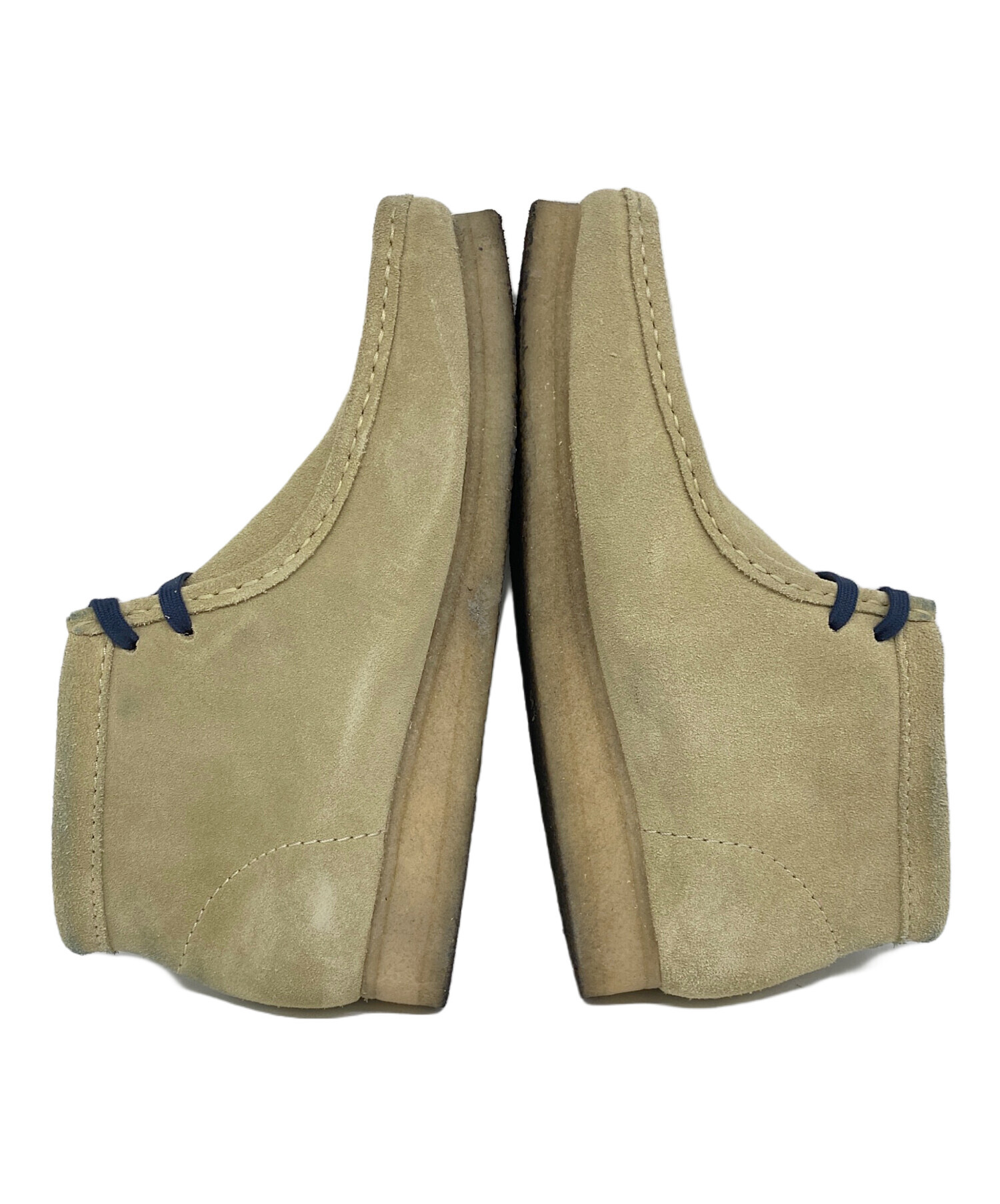 中古・古着通販】CLARKS (クラークス) ワラビーブーツ ベージュ サイズ